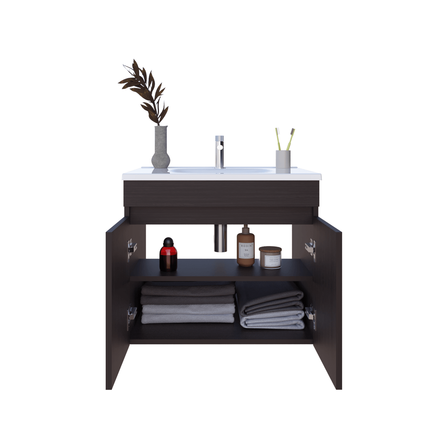 Mueble De Baño Chaux 60 50X59X44 Rta Wengue Zf