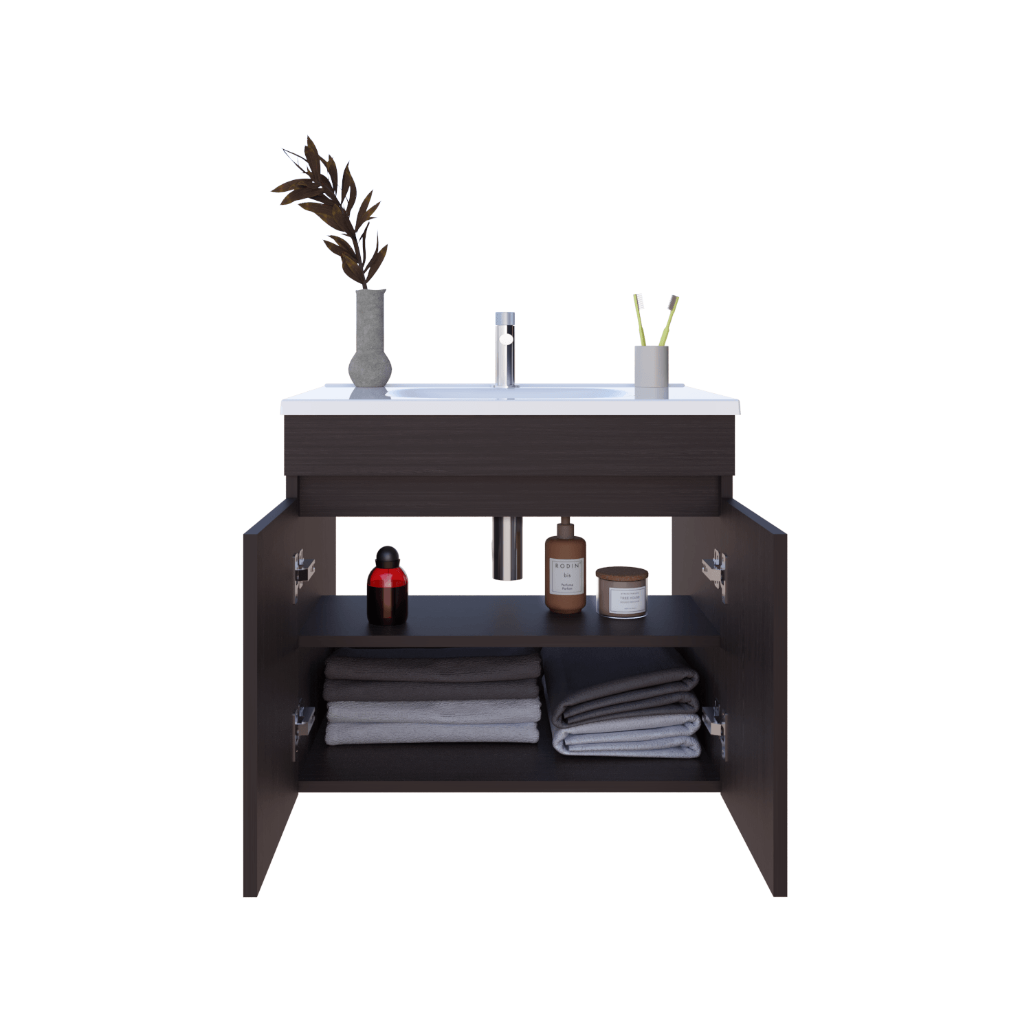 Mueble De Baño Chaux 60 50X59X44 Rta Wengue Zf