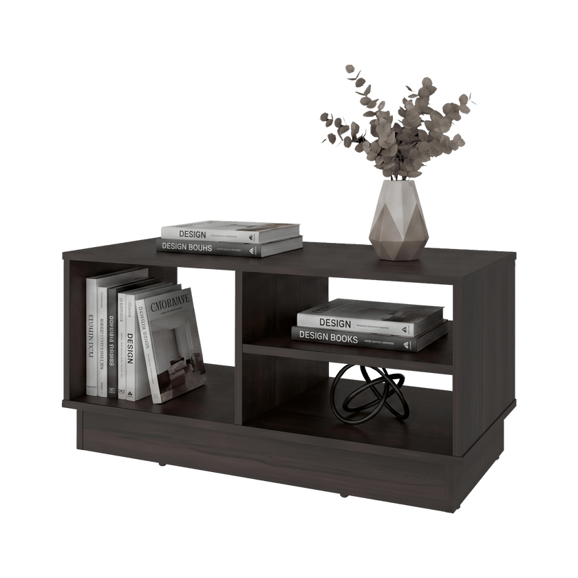 Mesa De Centro Caoba 39X80X40 Rta Nogal Zf
