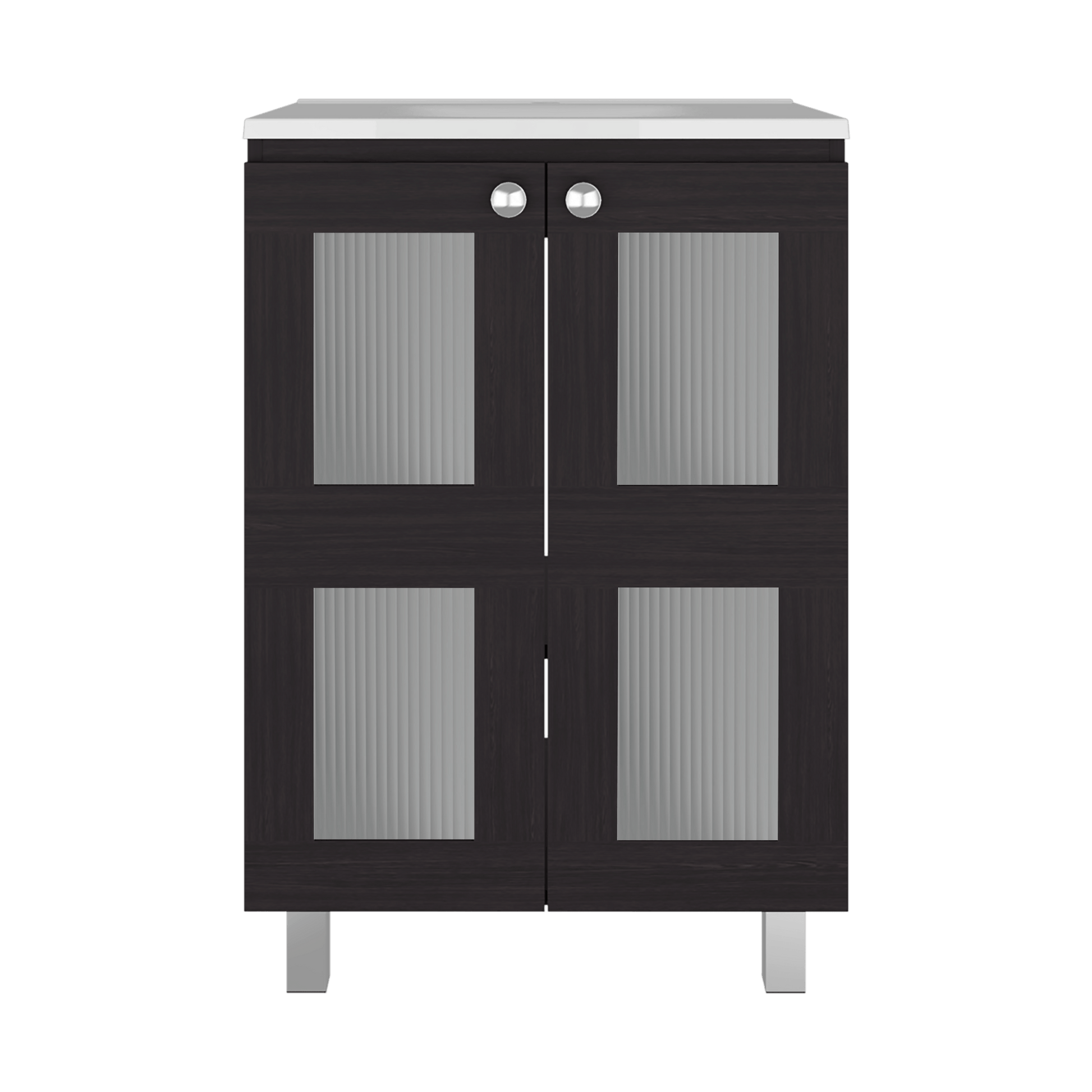 Mueble Lavamanos Haysi 86X59X44 Rta Wengue Zf