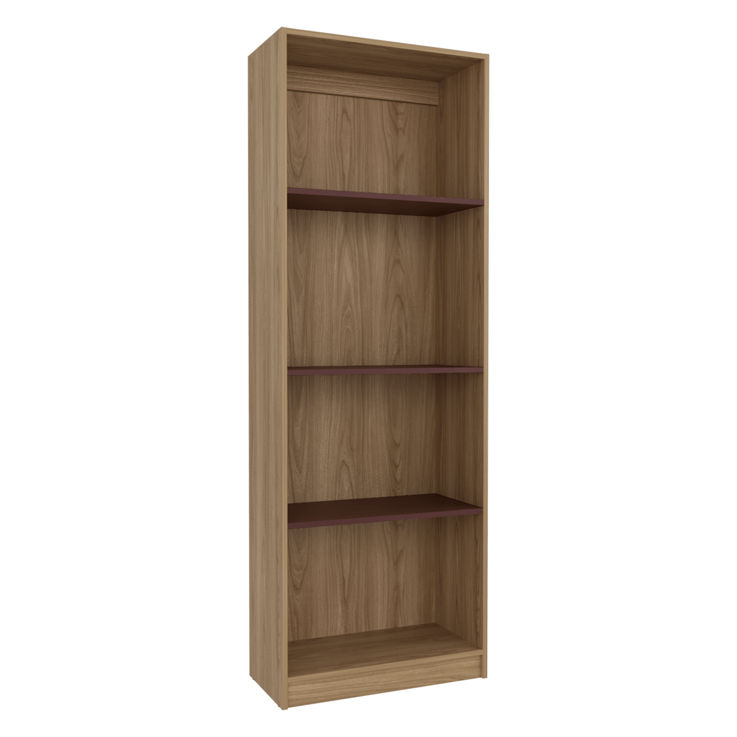 Estante Home 180X62X29 Rta Fresno Eu Burdeos