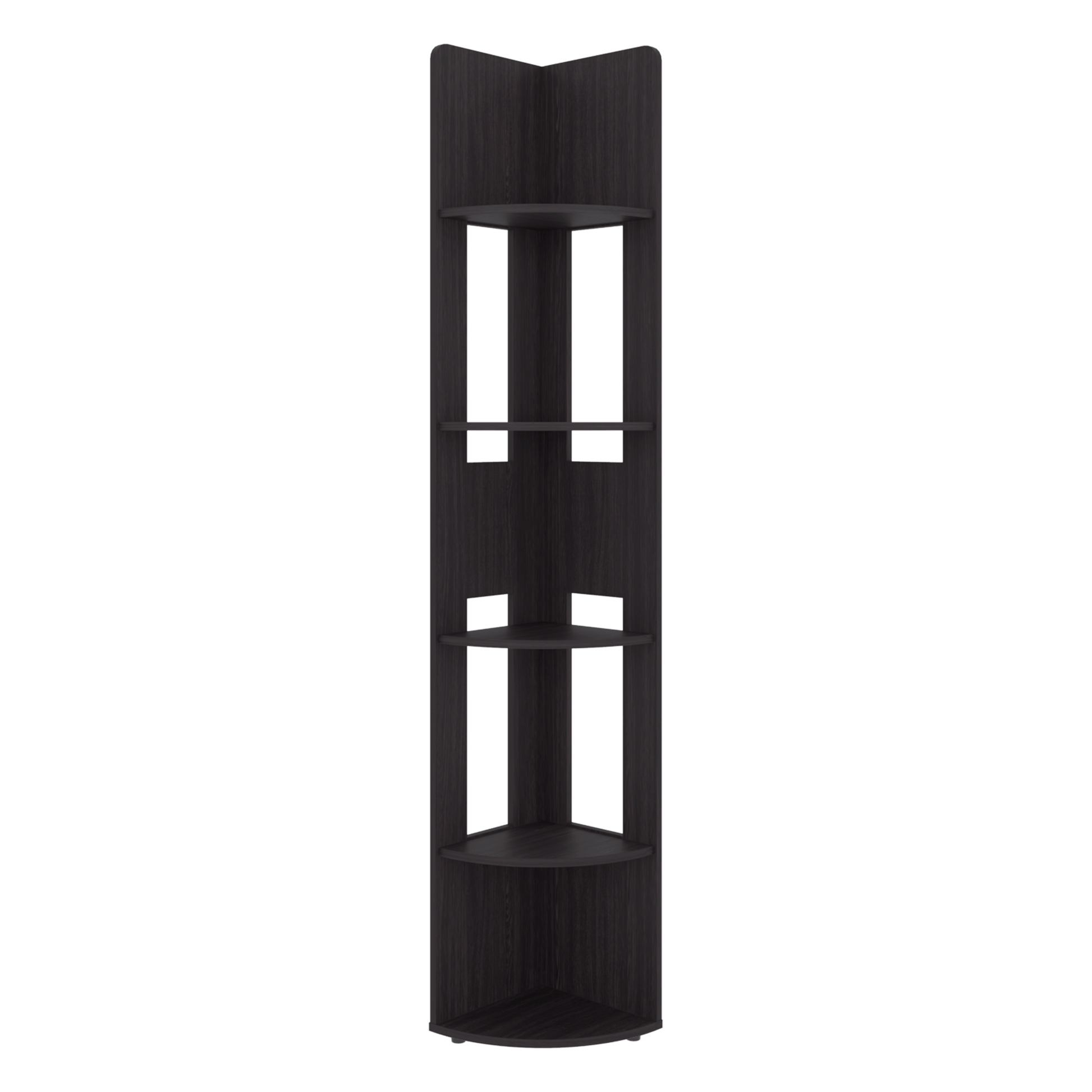 Estante Esquinero Home E-M7 180X30X30 Rta Wengue Zf