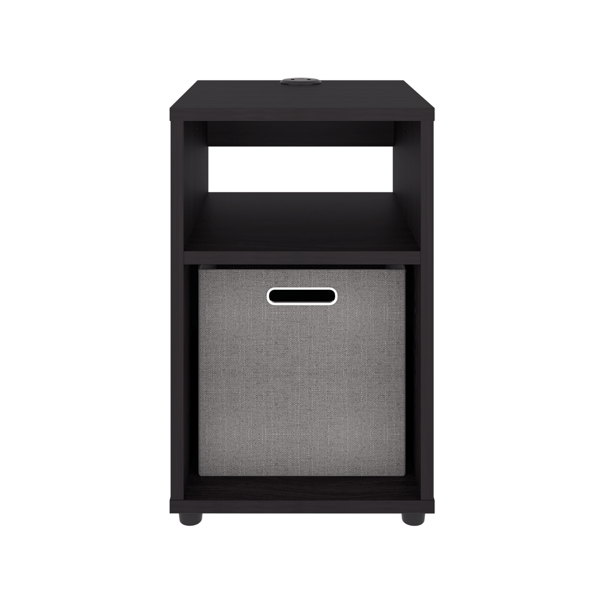Mesa Axuliliar Usb Mercer 48X30X32 Rta Wengue Zf