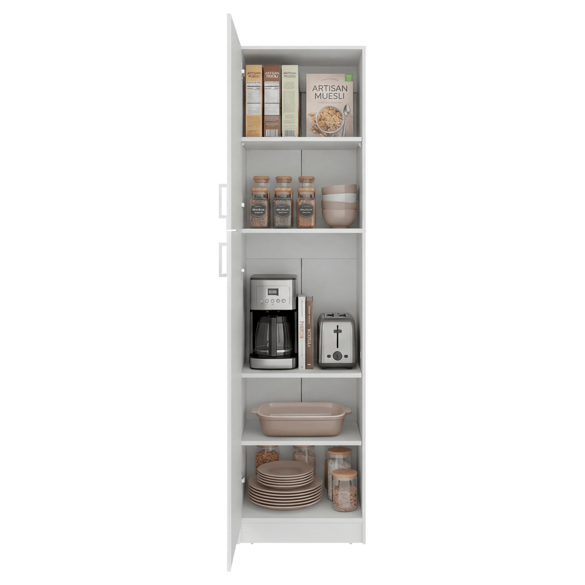 Alacena Innes 179X46X36 Rta 179X46X36 Rta Blanco Zf