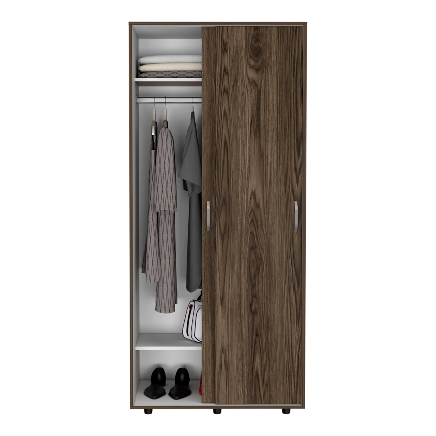 Closet Belfort 180 X 80 X 53 Rta Milan + Blanco