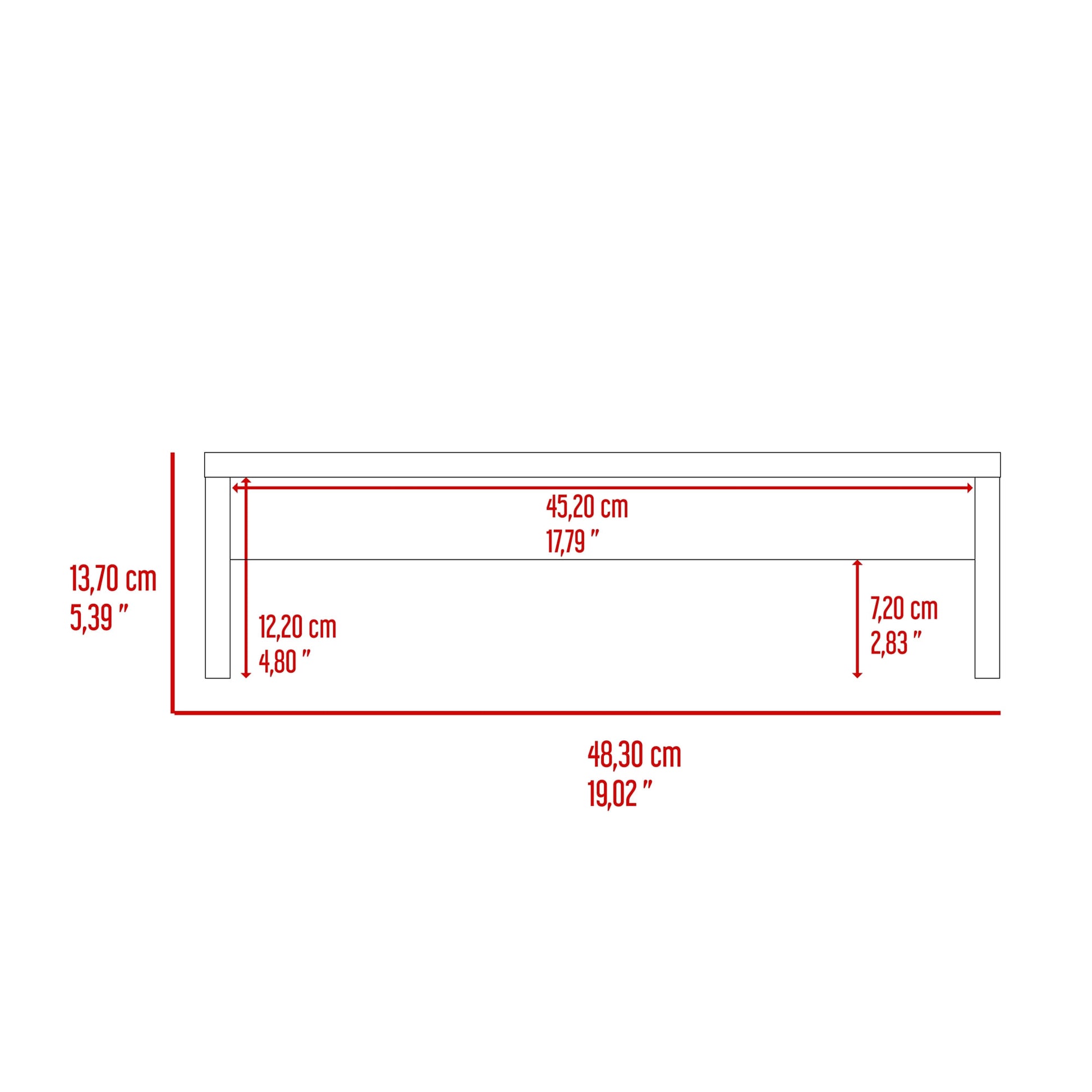 Stand Para Monitor Atacama Rta Wengue