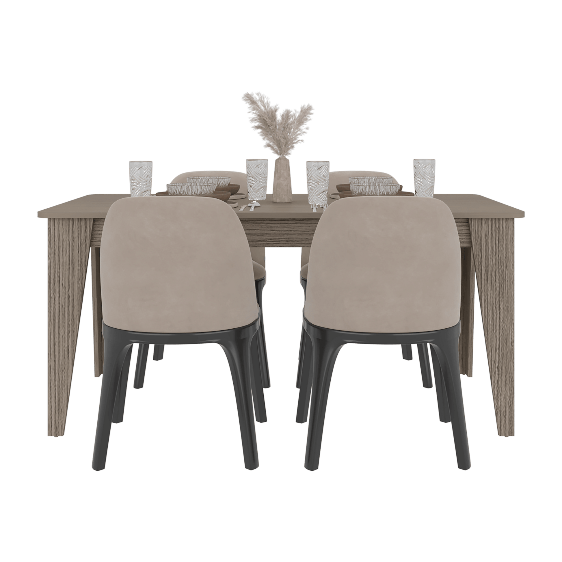 Mesa Comedor Torino 74X160X88 Rta Positano