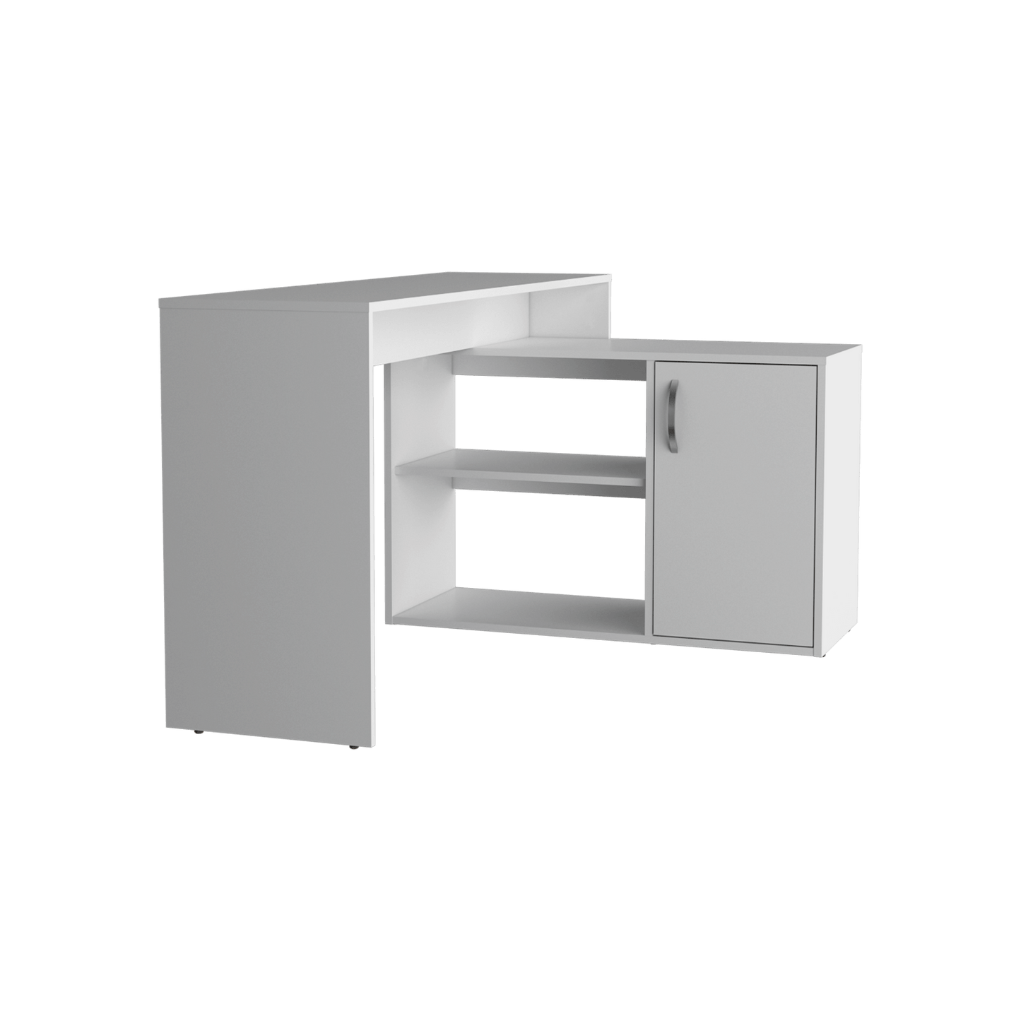 Escritorio Axis Eco 71X125X90 Rta Blanco