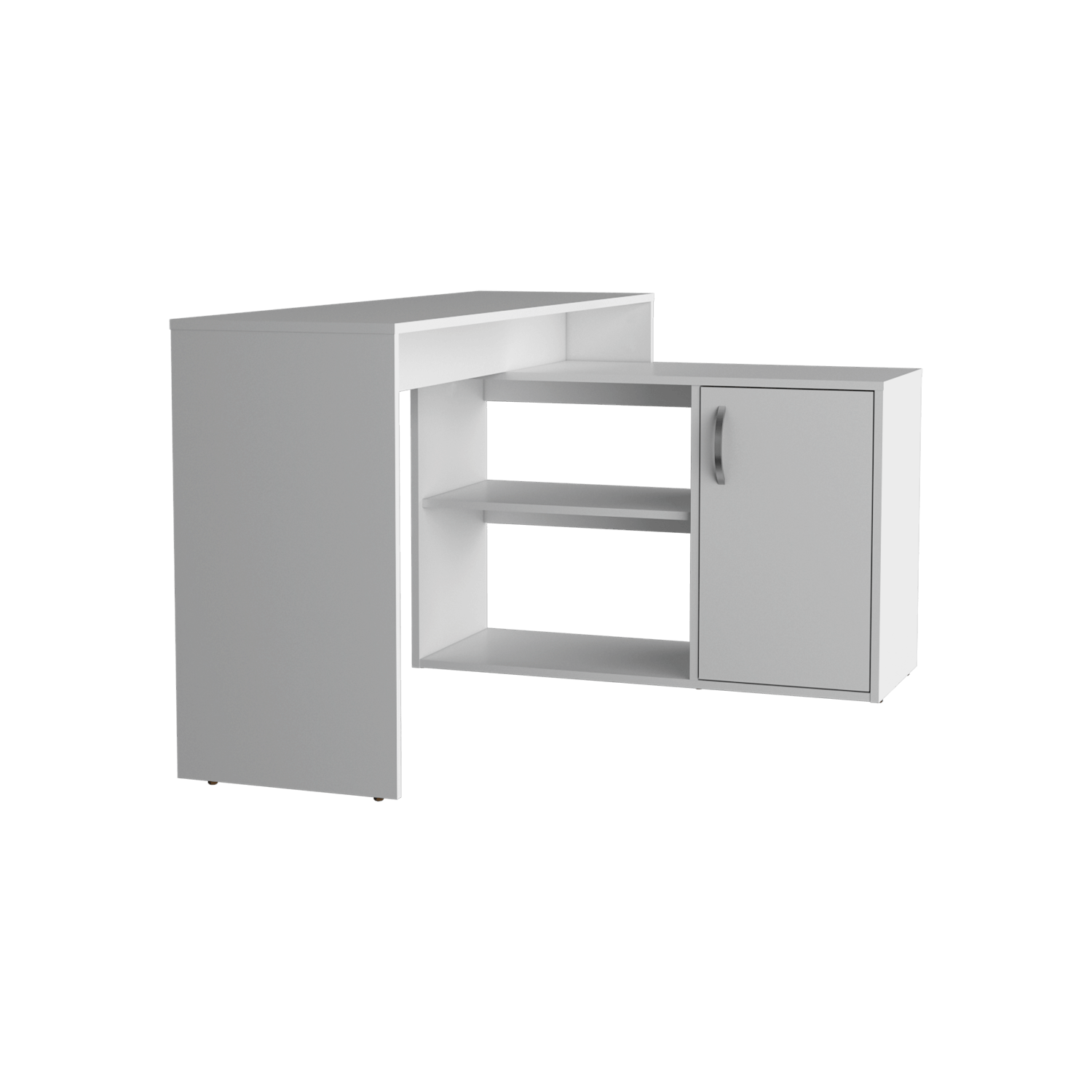 Escritorio Axis Eco 71X125X90 Rta Blanco