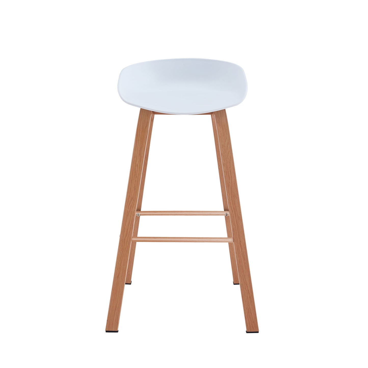 Set De Banco De Barra Bm-Wb02 86 X 52 Blanco Café Claro X4 Unidades