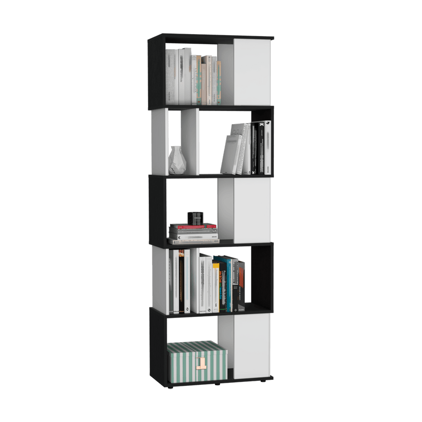 Biblioteca Noah Shelving 180X60 Rta Wengue Blanco