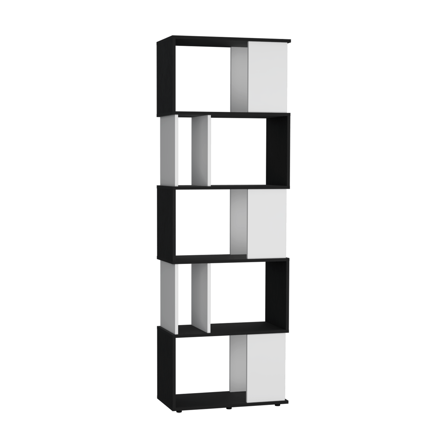 Biblioteca Noah Shelving 180X60 Rta Wengue Blanco