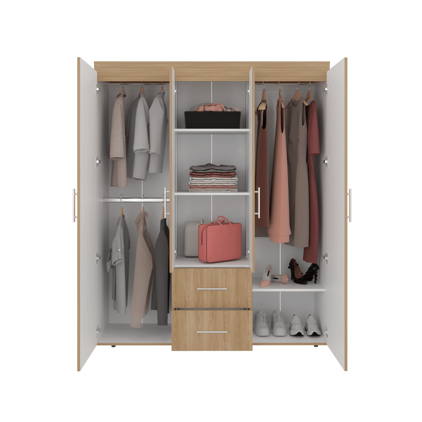 Closet Bariloche Eco 150 Fresno Blanco Rta