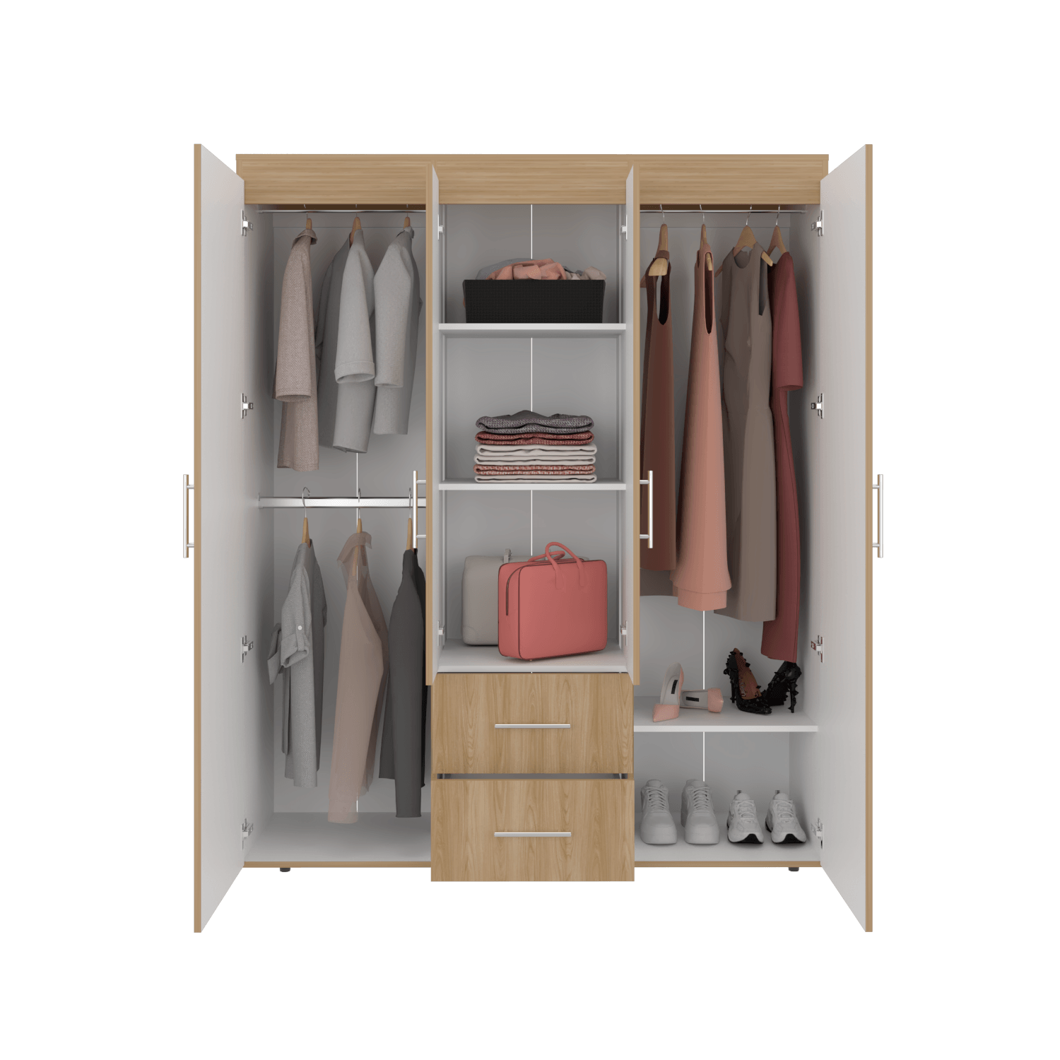 Closet Bariloche Eco 150 Fresno Blanco Rta