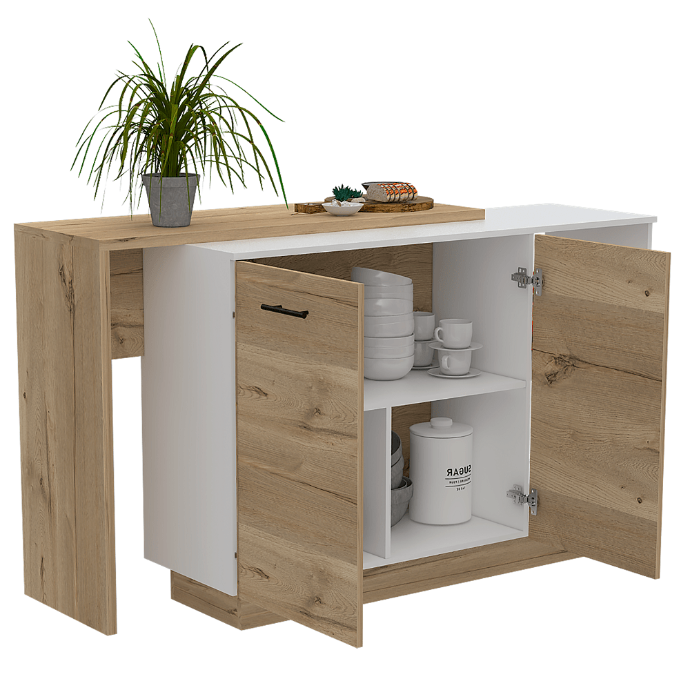 Barra Cocina Sicilia 150 Duna Blanco