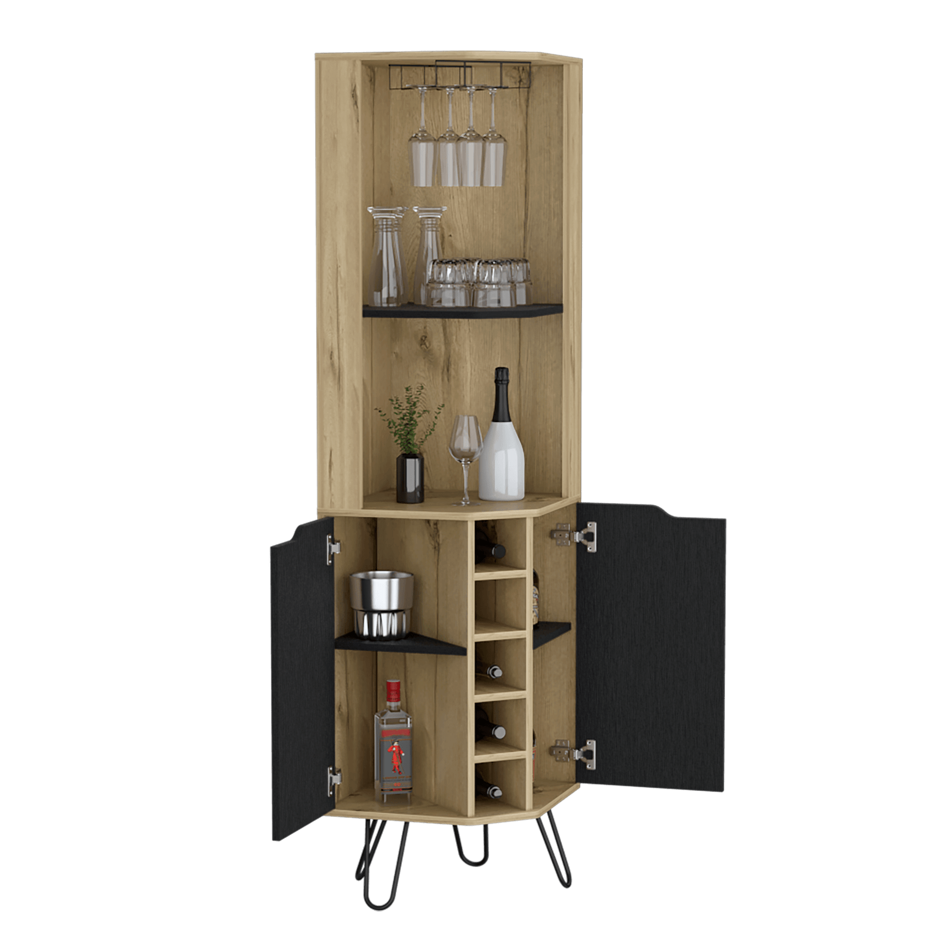 Bar Esquinero Audra 180 X 45 Rta Duna Wengue