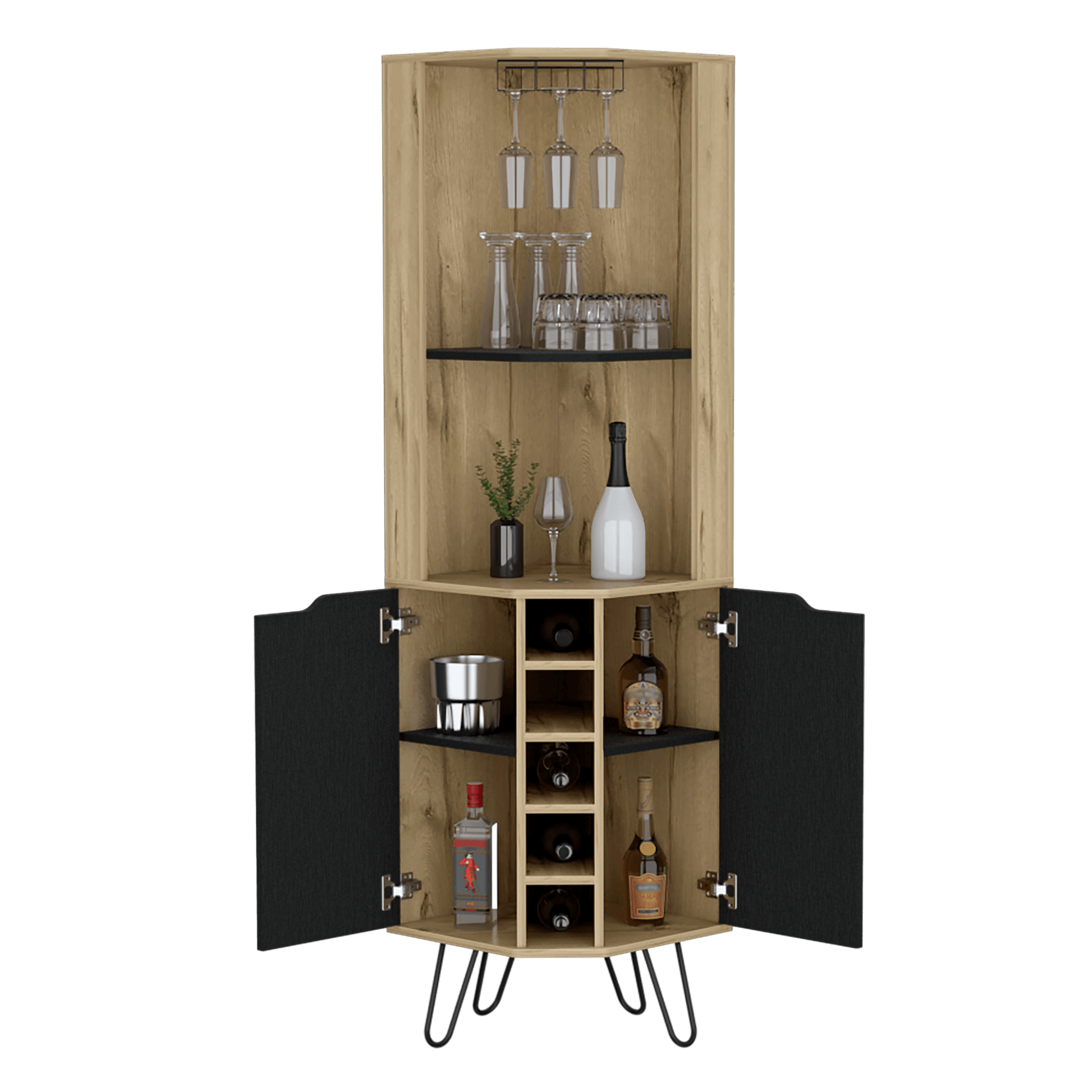 Bar Esquinero Audra 180 X 45 Rta Duna Wengue