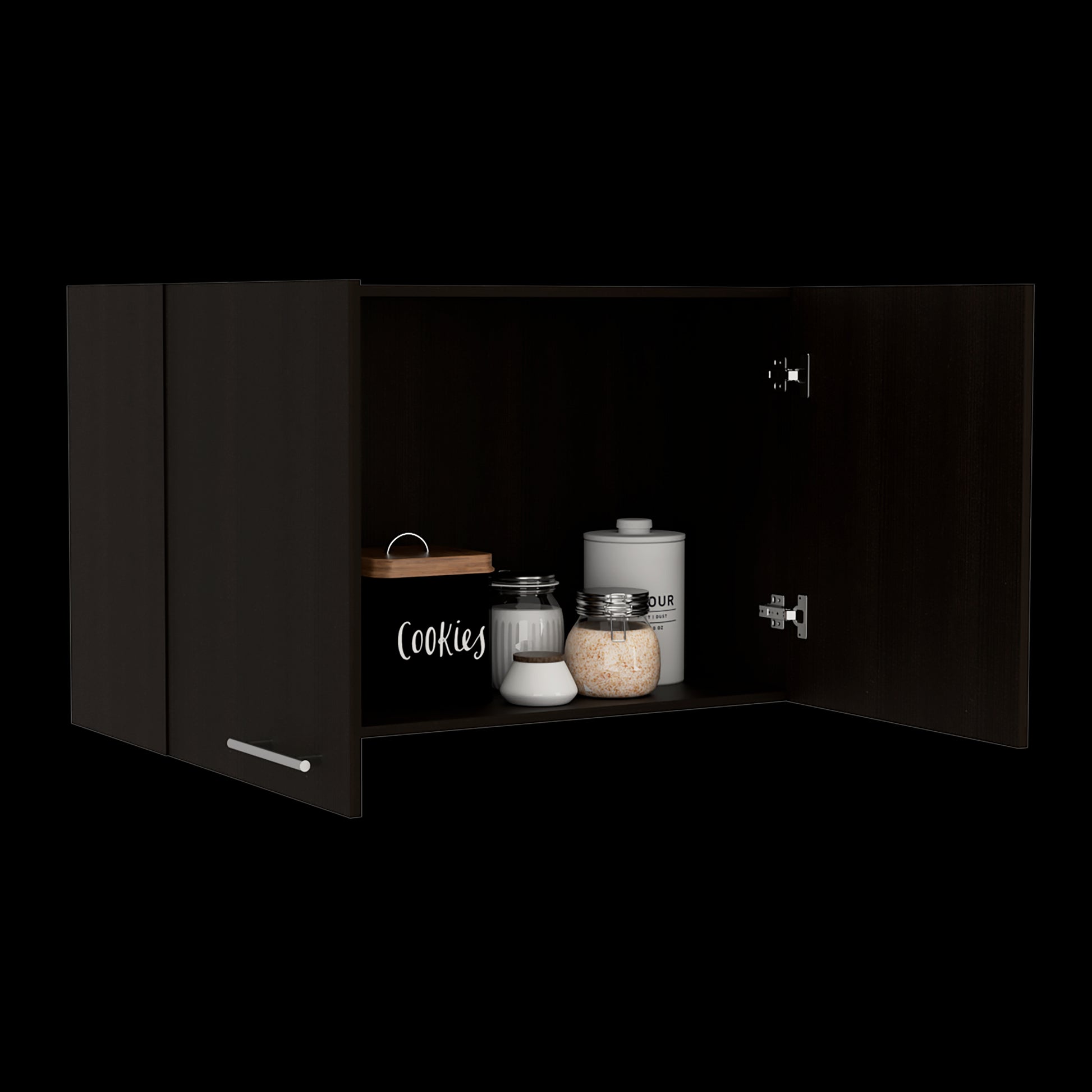 Mueble Aereo Dos Puertas Manchester Wengue