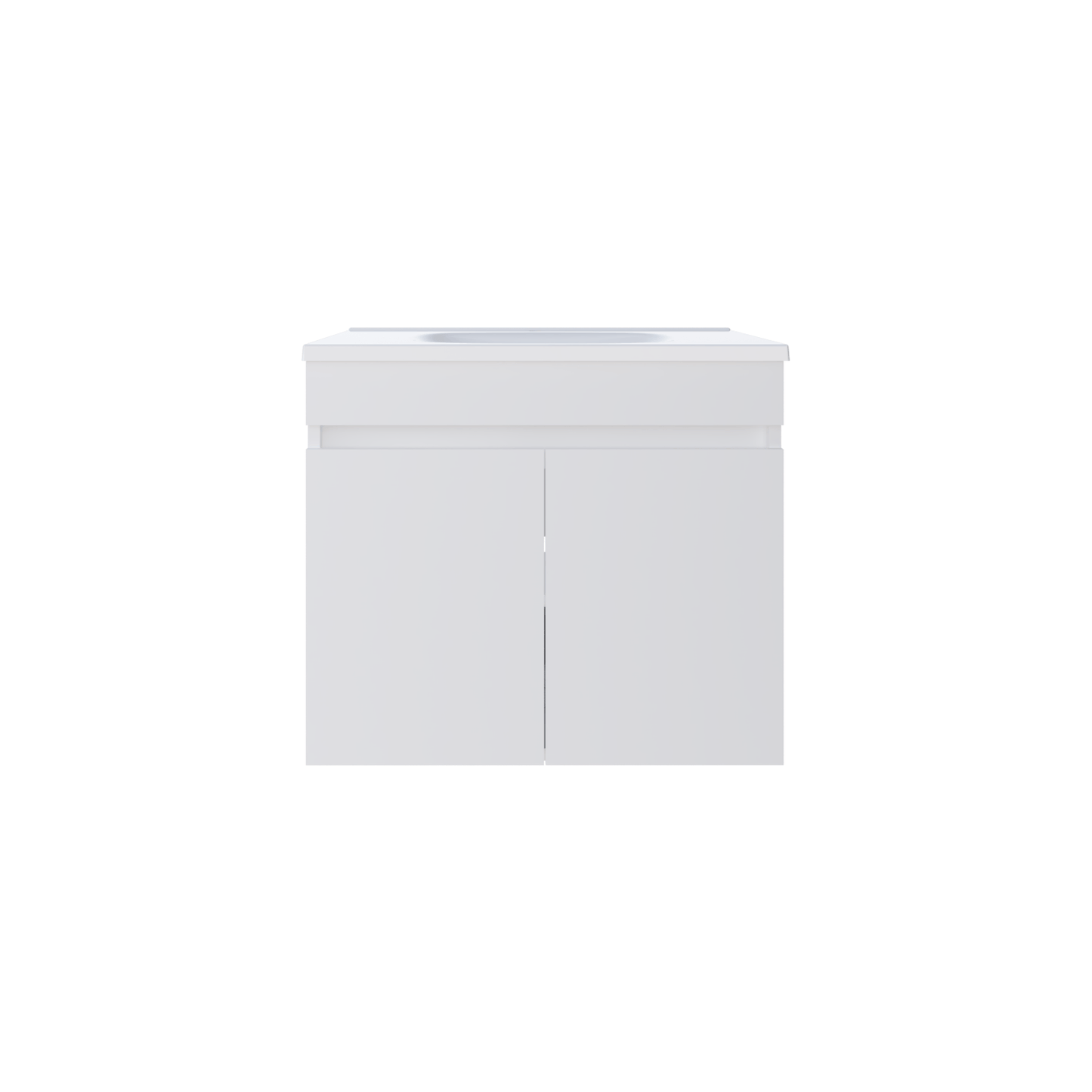 Mueble De Baño Chaux 60 50X59X44 Rta Blanco Mqz Zf