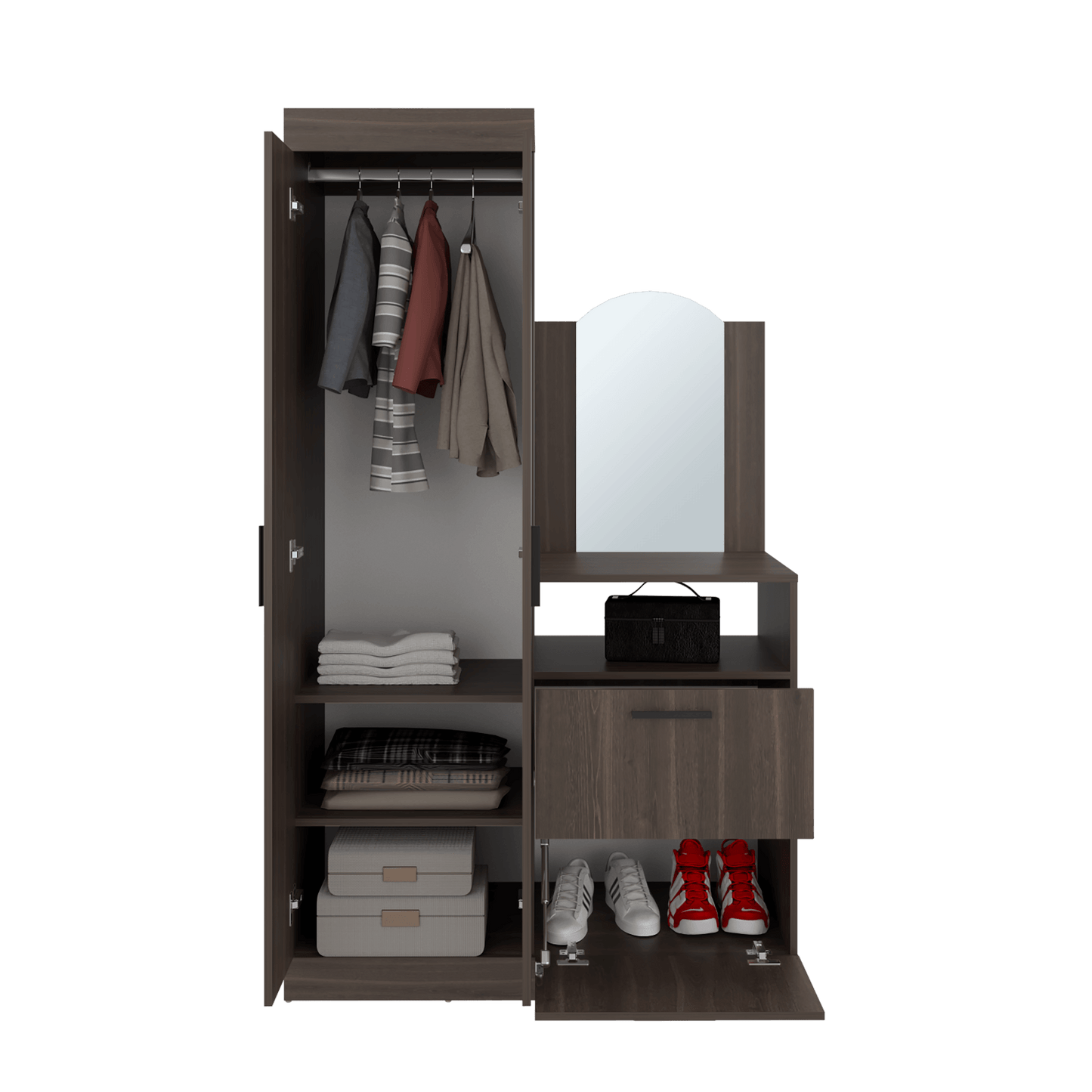 Ropero Praga 3 Puertas 1C 1 179X103X48 Rta Milan