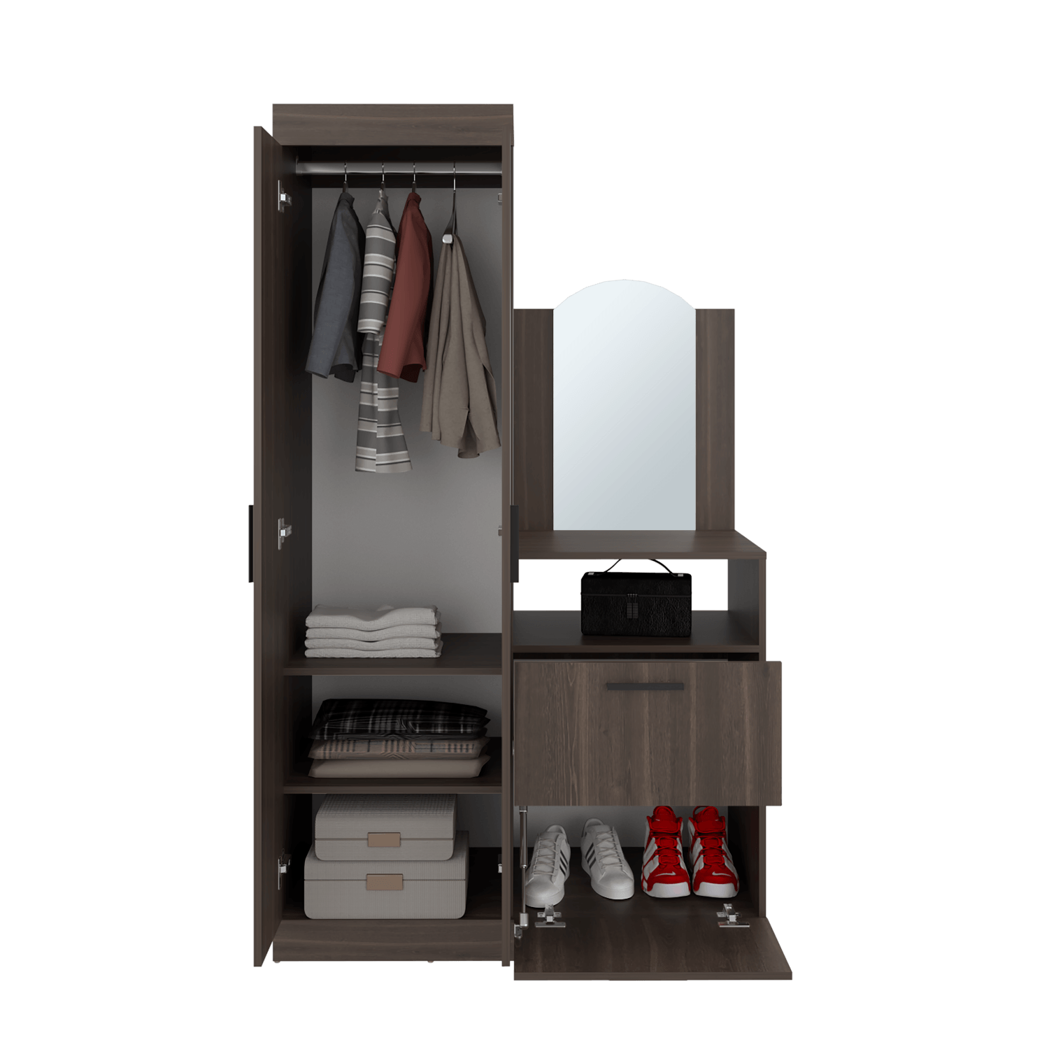 Ropero Praga 3 Puertas 1C 1 179X103X48 Rta Milan