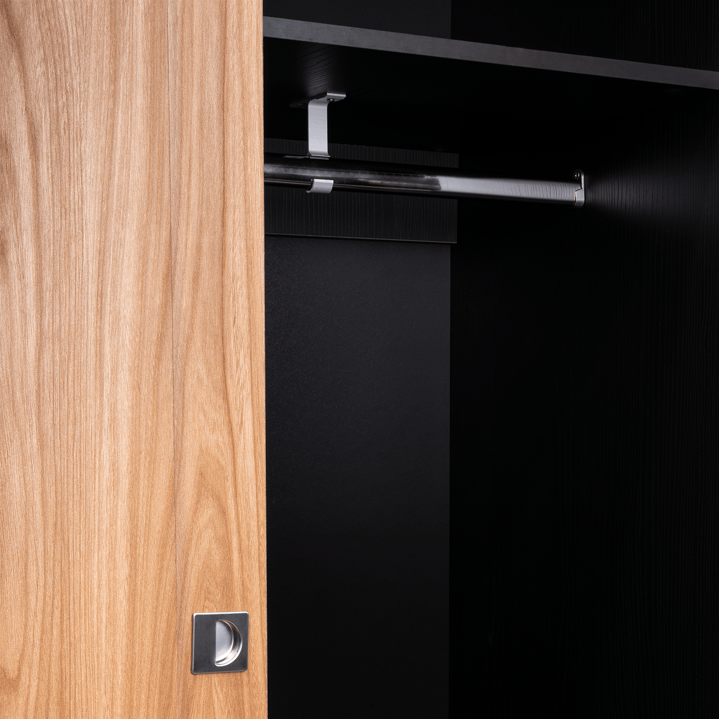 Armario Angelo 3 Puertas 180X150X51 Rta Fresno Wengue