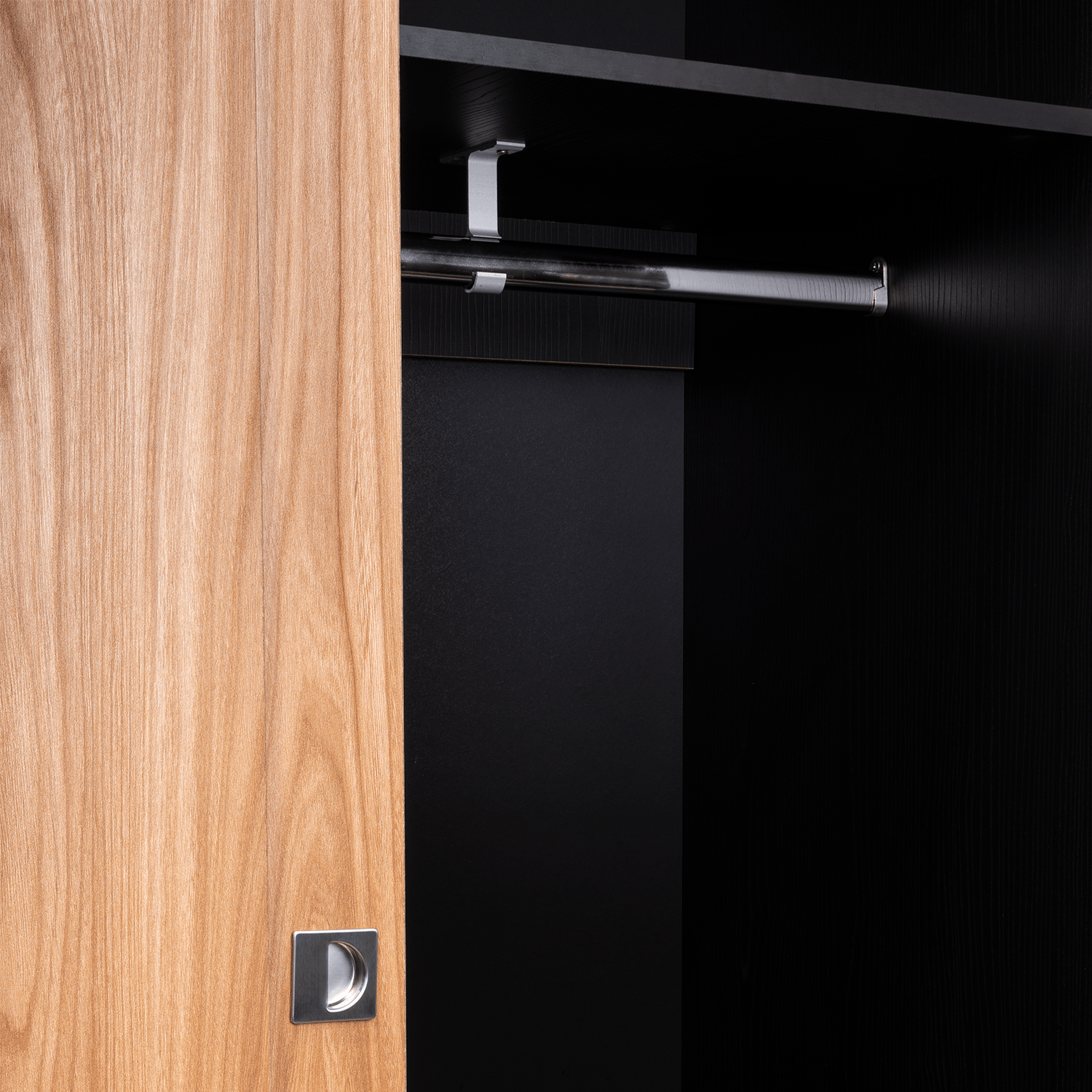 Armario Angelo 3 Puertas 180X150X51 Rta Fresno Wengue