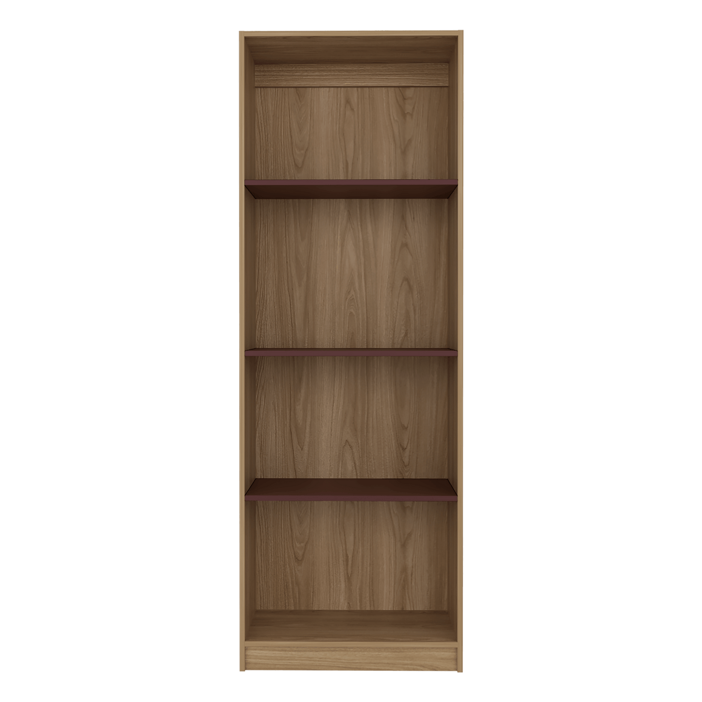 Estante Home 180X62X29 Rta Fresno Eu Burdeos