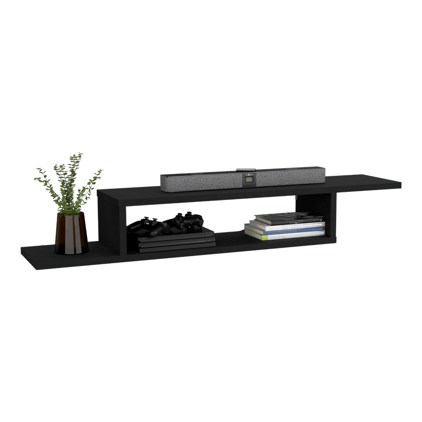 Rack De Tv Flotante Dili 22X170X29 Rta Wengue Zf
