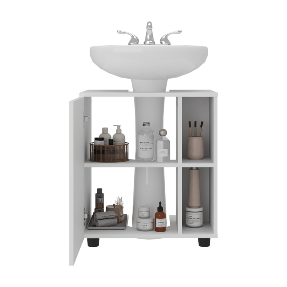 Mueble Para Lavamanos Pascuale 62X55X41 Rta Blanco Zf