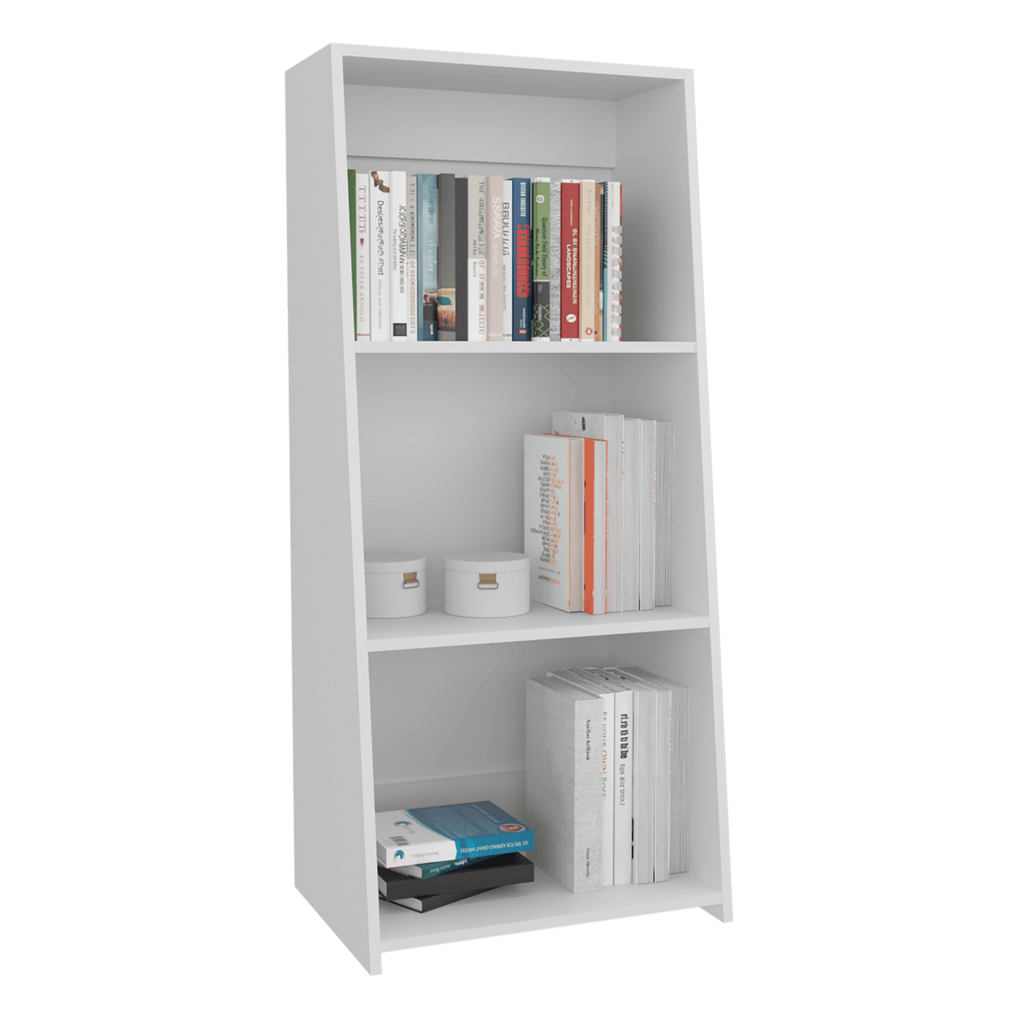 Biblioteca Note 120X53X37 Rta Blanco Zf