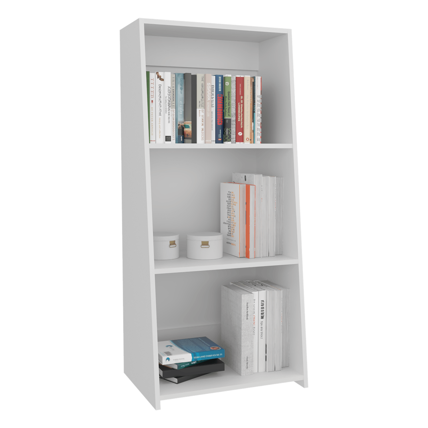 Biblioteca Note 120X53X37 Rta Blanco Zf