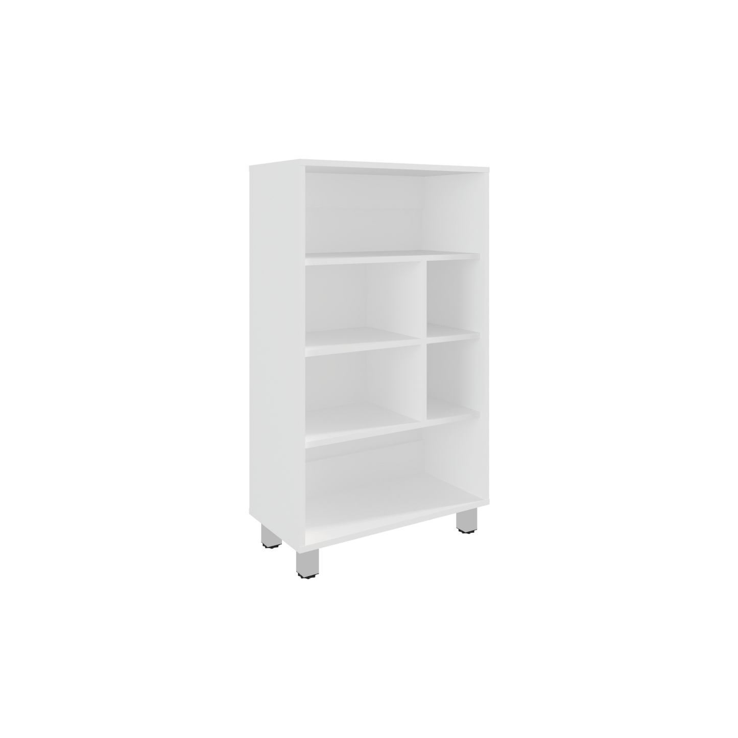 Biblioteca Bellagio 101X60X30 Rta Blanco Mqz Zf