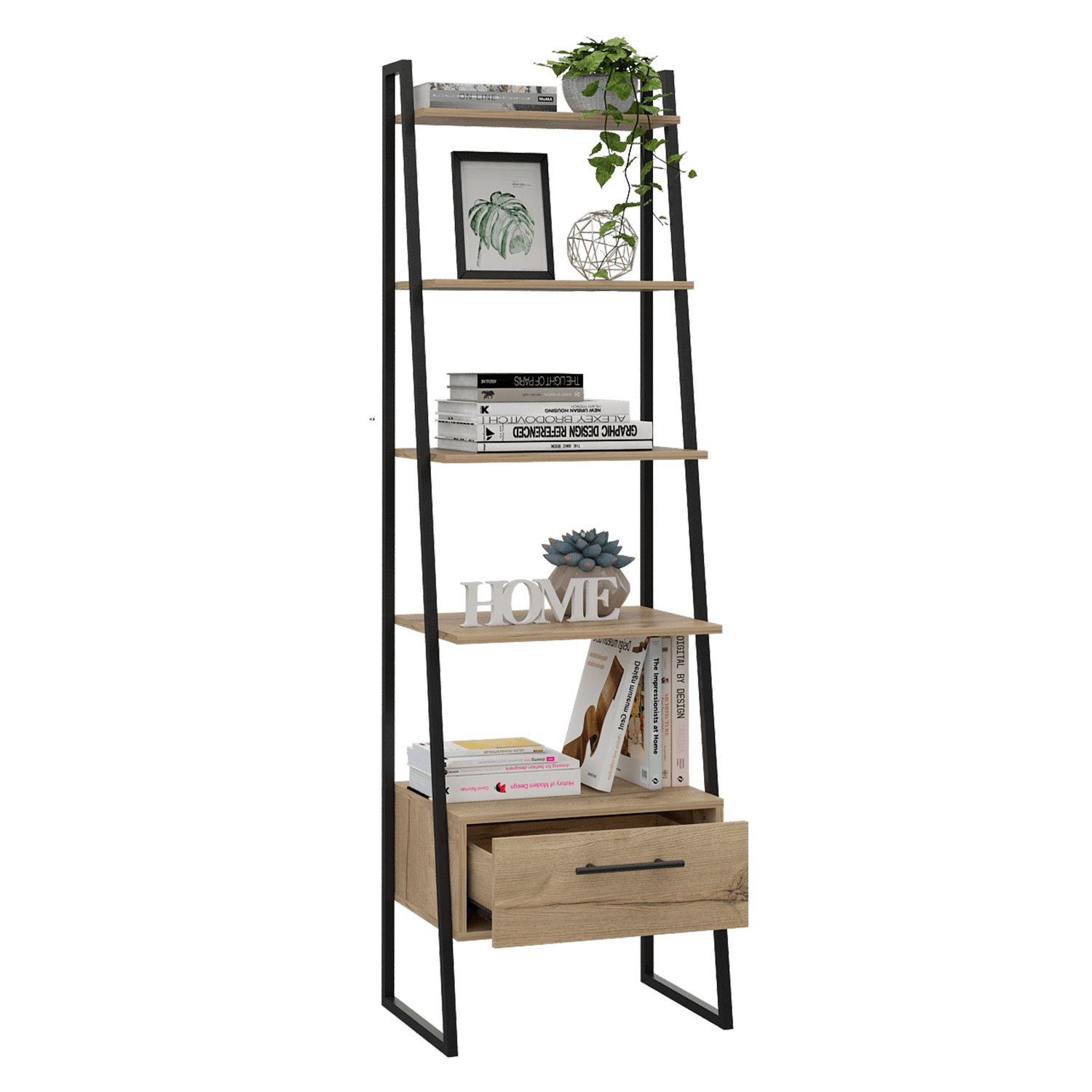Biblioteca Escalera Magnum 177 X 56 Rta Duna