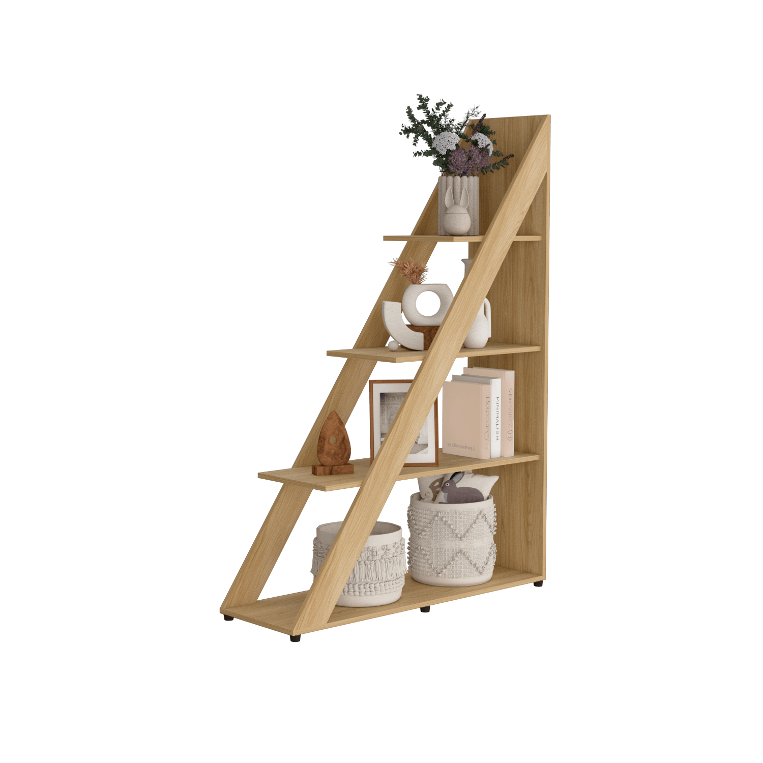 Biblioteca Diagonal Lorain 151X105X34 Rta Fresno Eu