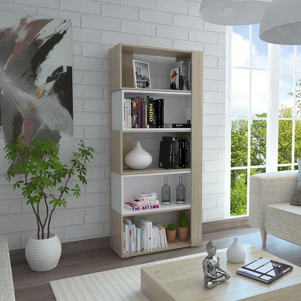 Biblioteca Beijing Rta Rovere + Blanco