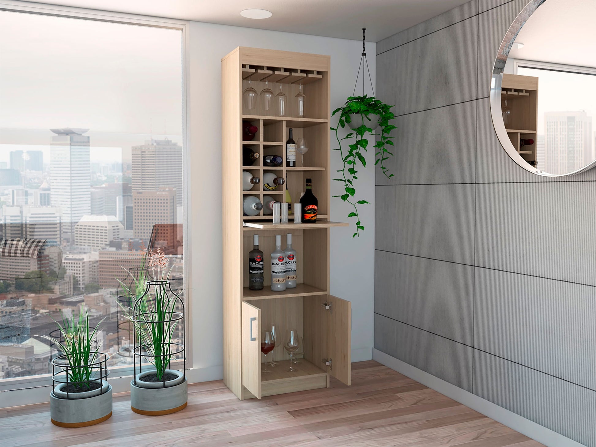 Mueble Bar Syrah Rta Rovere
