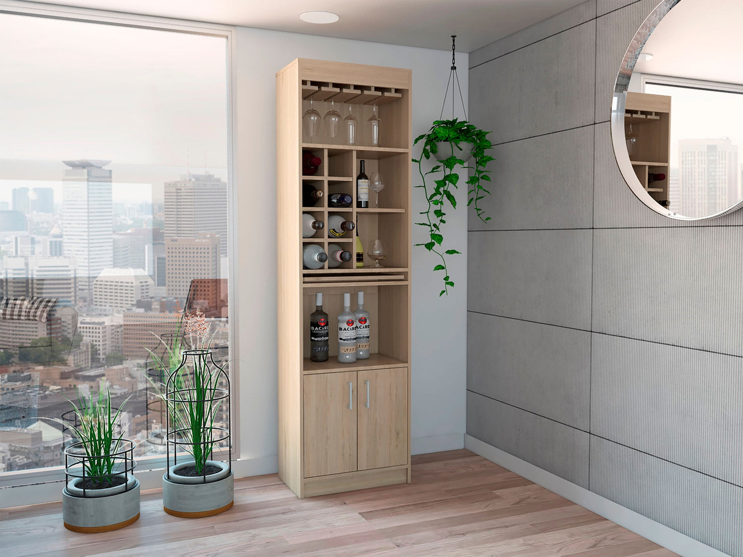 Mueble Bar Syrah Rta Rovere