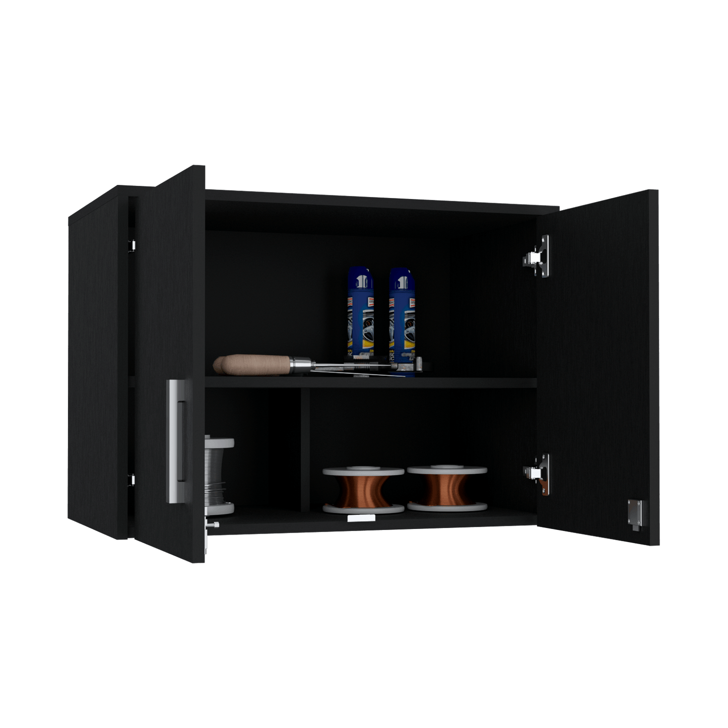 Gabinete Basico De Pared 50X70 Rta Wengue