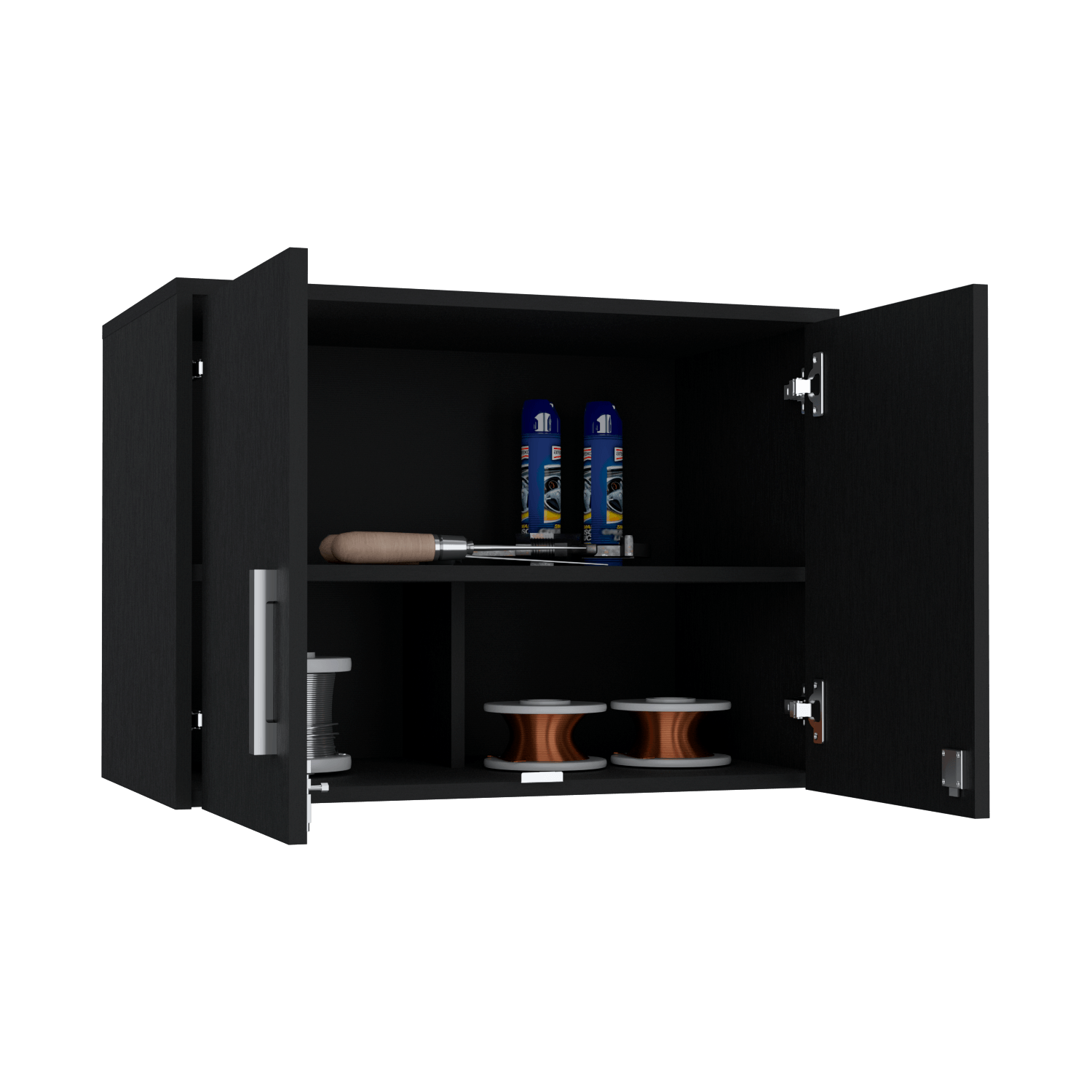 Gabinete Basico De Pared 50X70 Rta Wengue