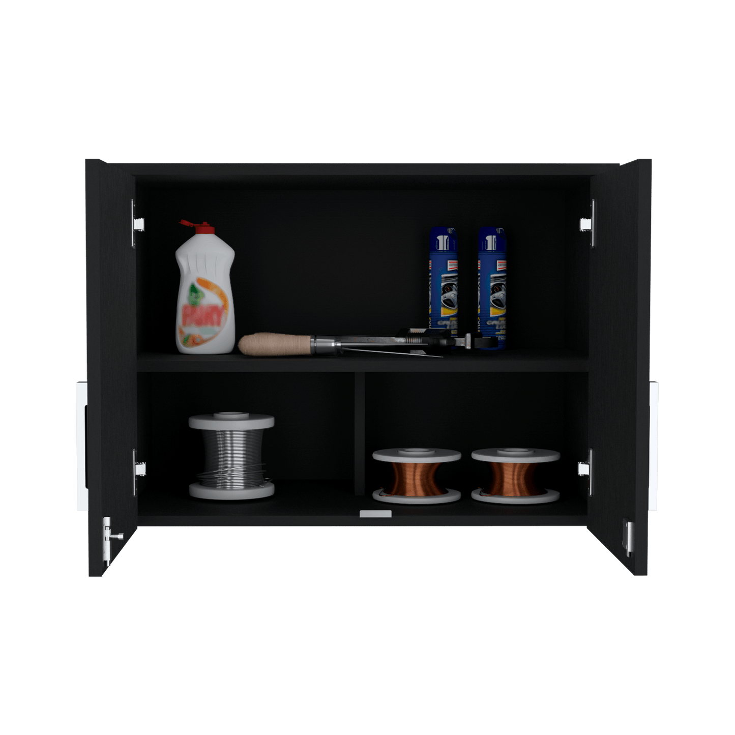 Gabinete Basico De Pared 50X70 Rta Wengue