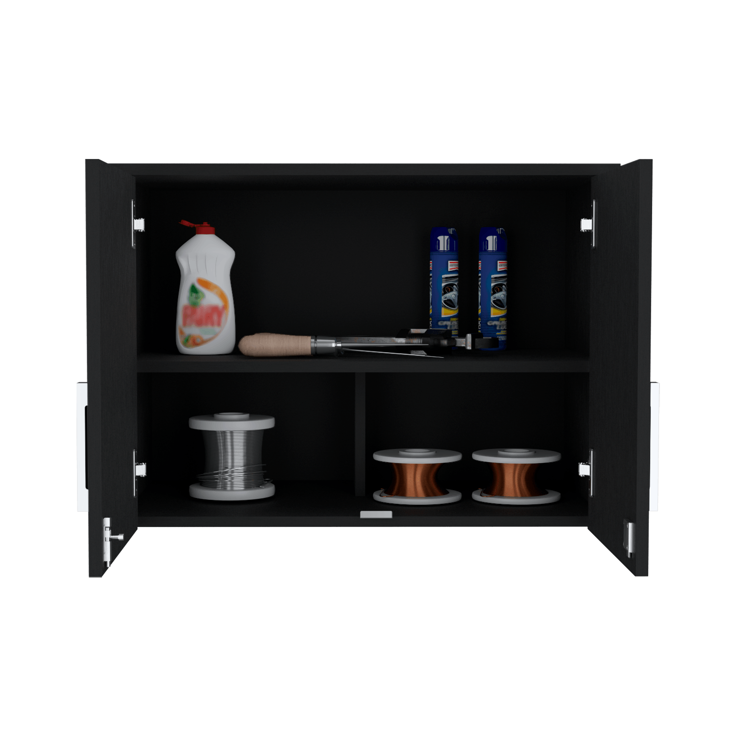Gabinete Basico De Pared 50X70 Rta Wengue