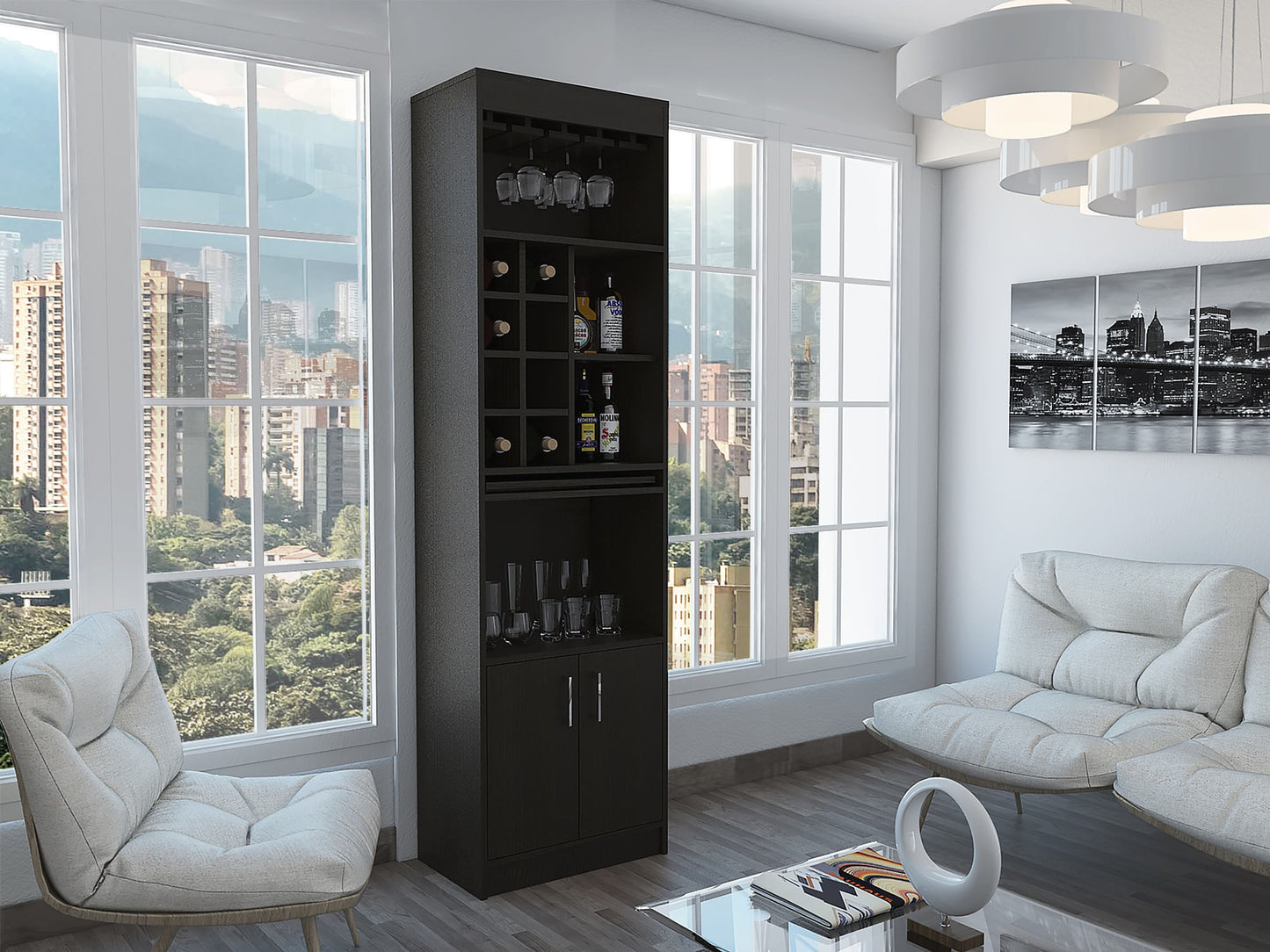 Mueble Bar Syrah Rta Wengue