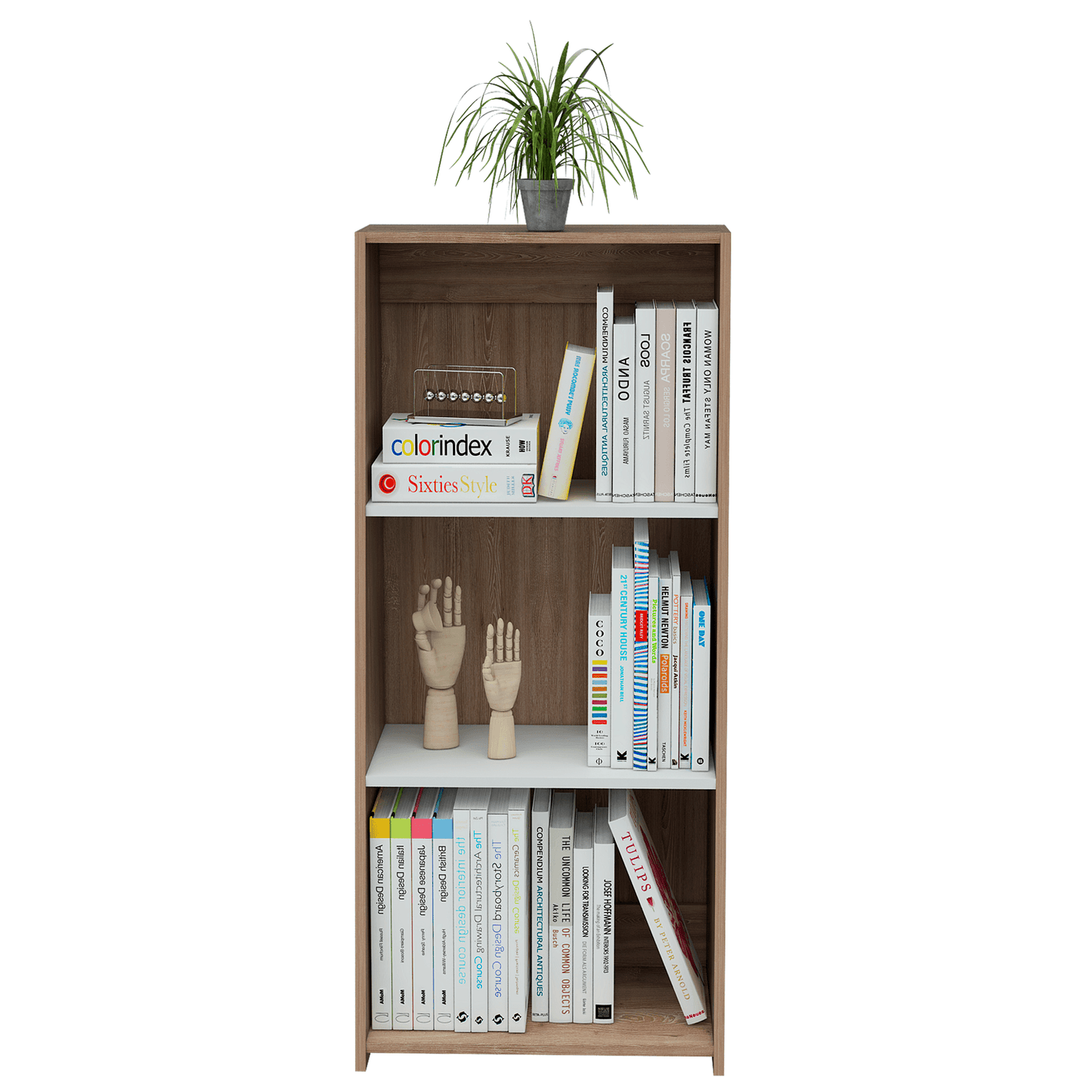 Biblioteca 120 Note Rta Miel + Blanco