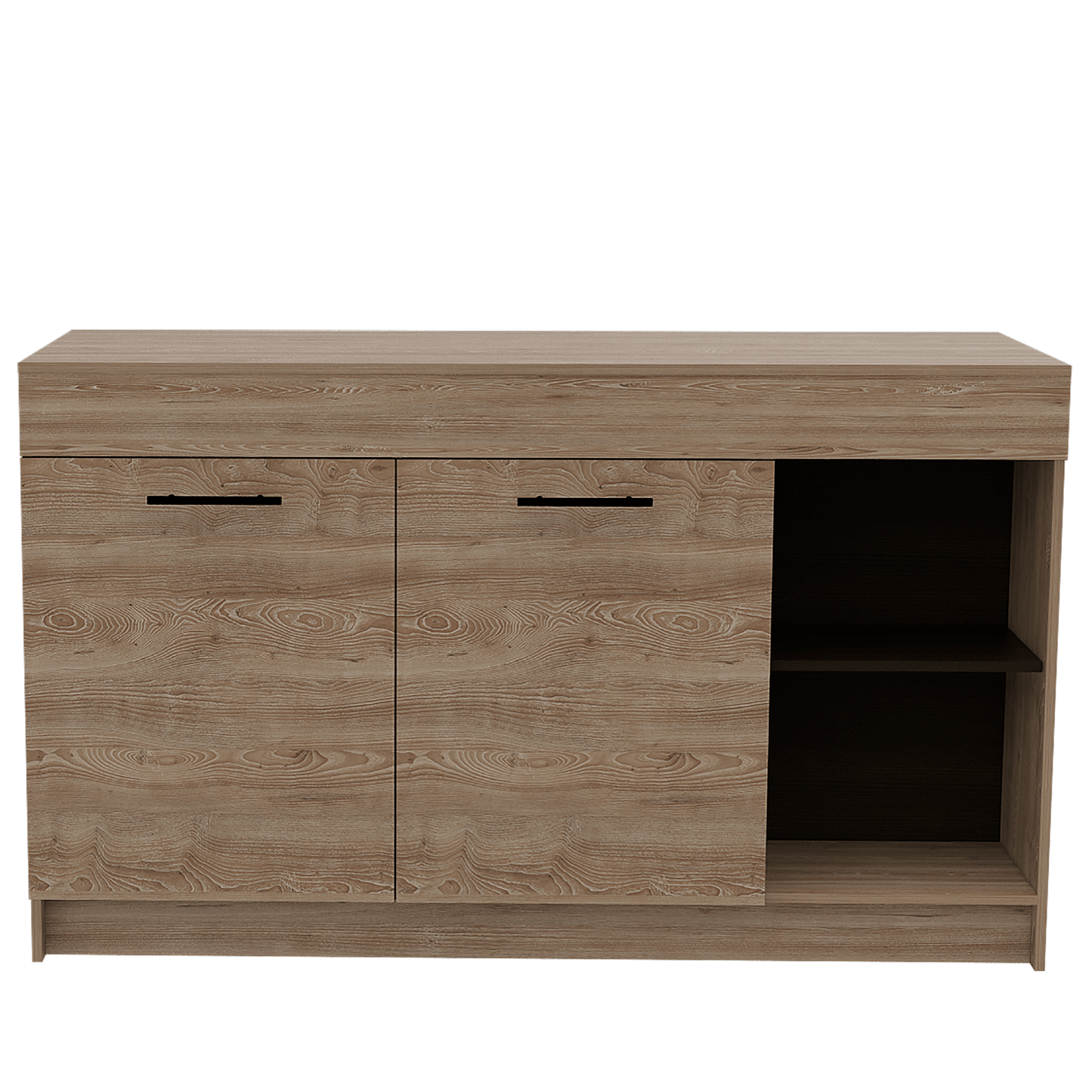 Barra De Cocina Luna Miel Wengue
