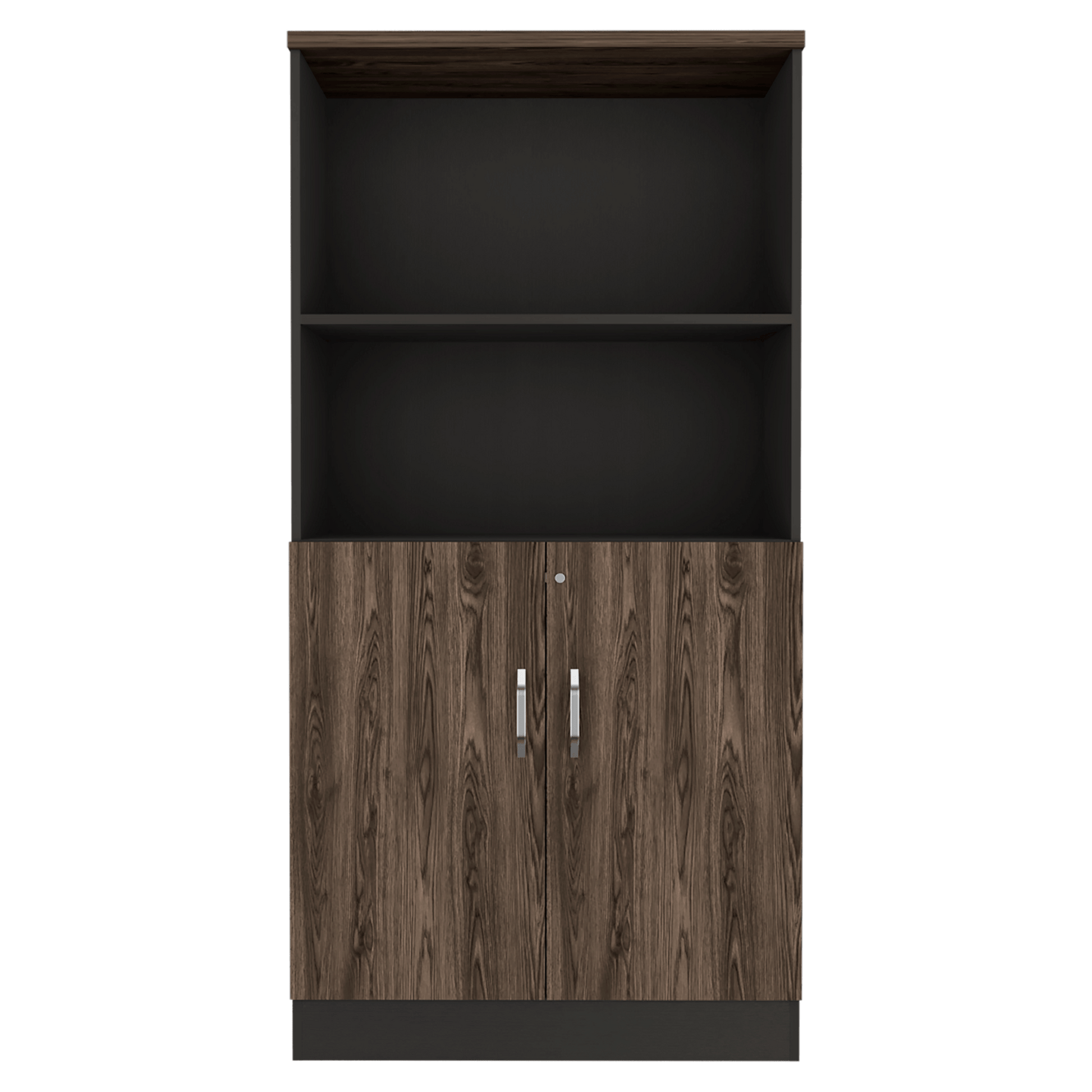 Biblioteca Home Office 2P + 2E Rta Wengue Milan