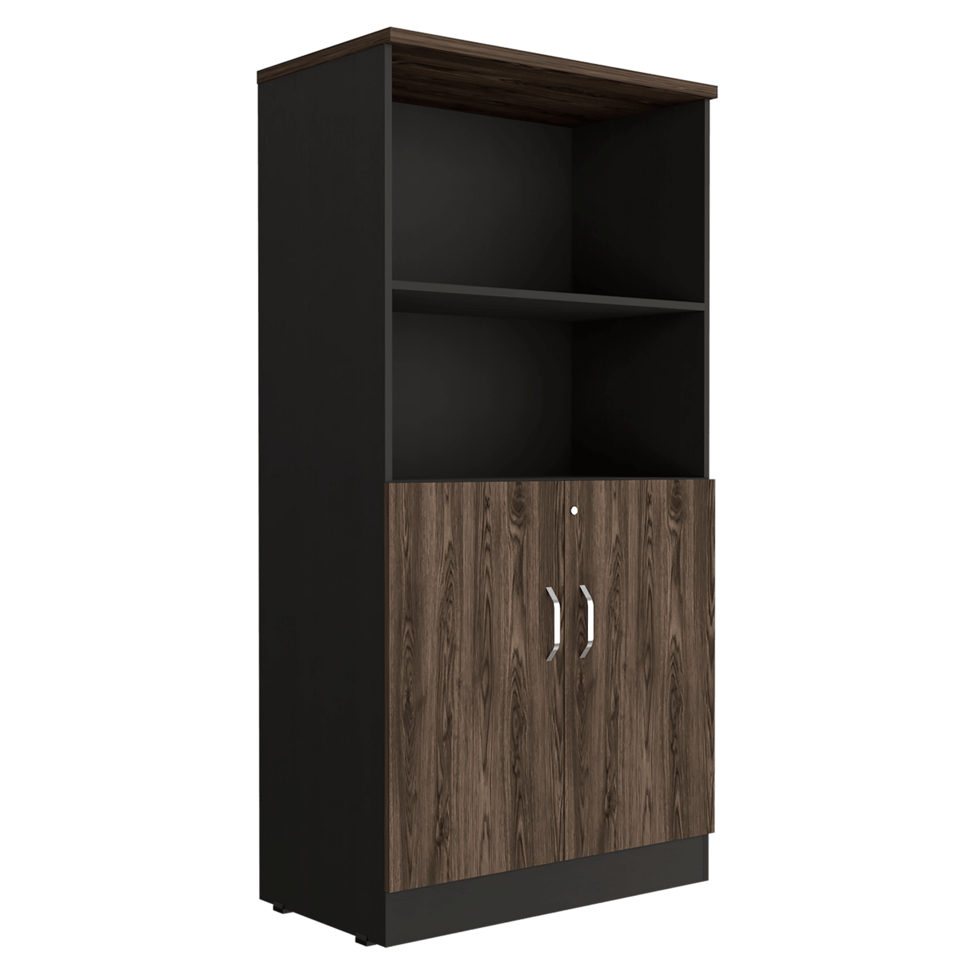 Biblioteca Home Office 2P + 2E Rta Wengue Milan