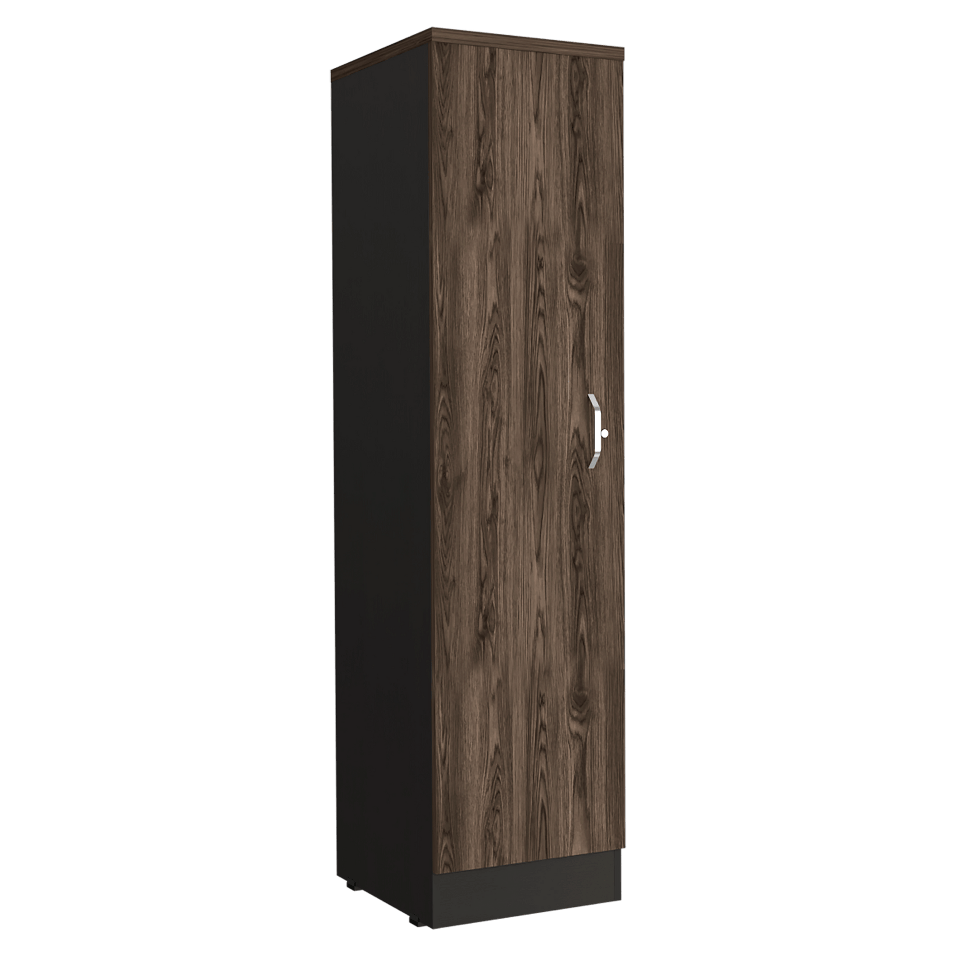 Biblioteca Home Office 1 Puerta 161X40 Rta Milan Wengue