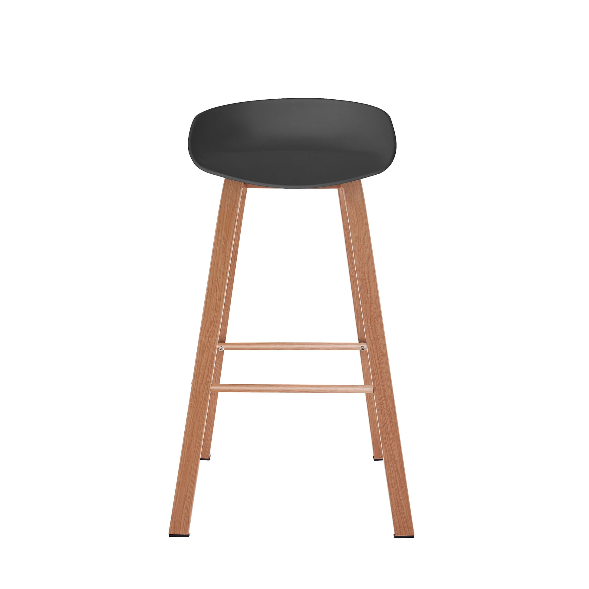 Set De Banco De Barra Bm-Wb02 86 X 52 Negro Café Claro X4 Unidades