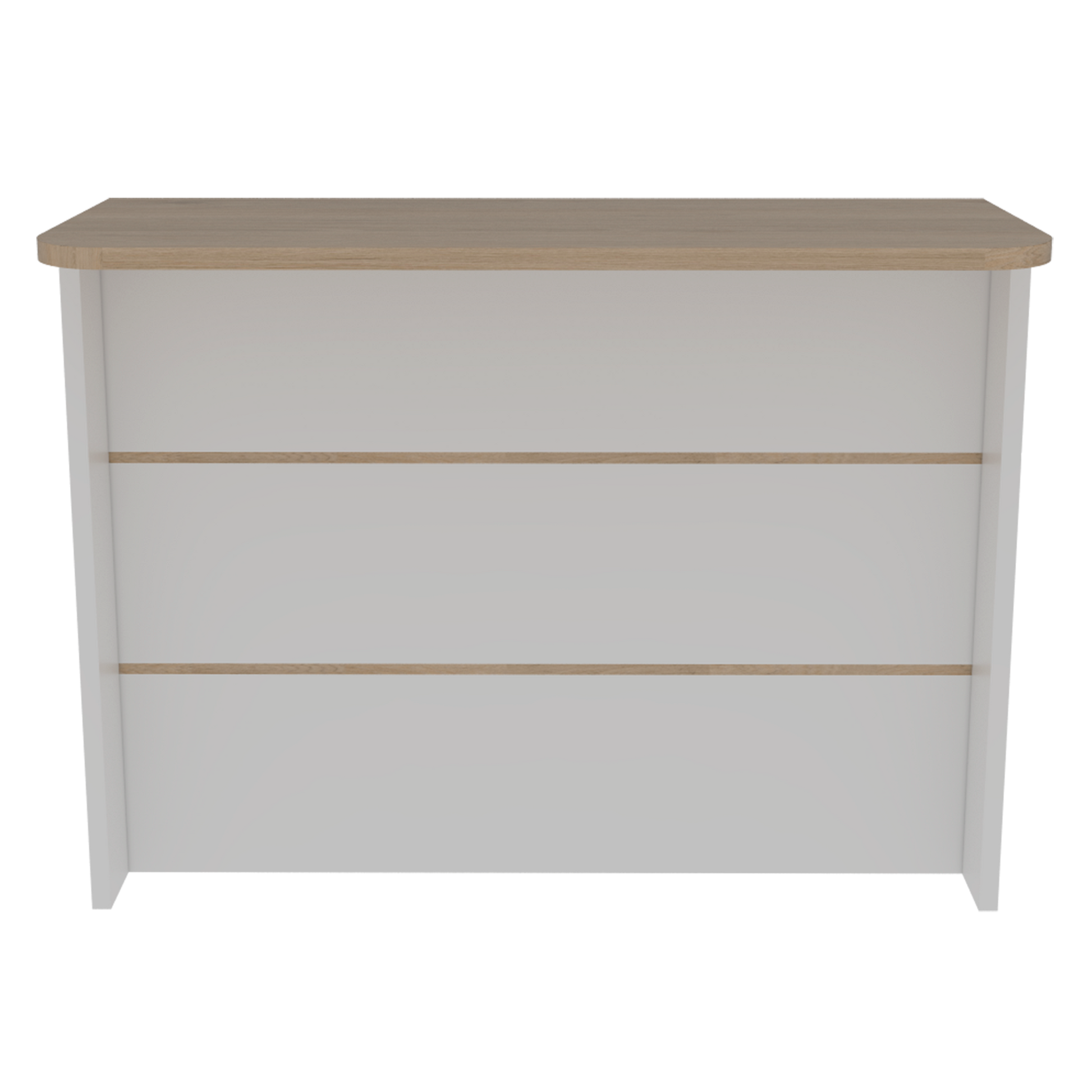 Barra Auxiliar Fendi Rta Blanco + Rovere